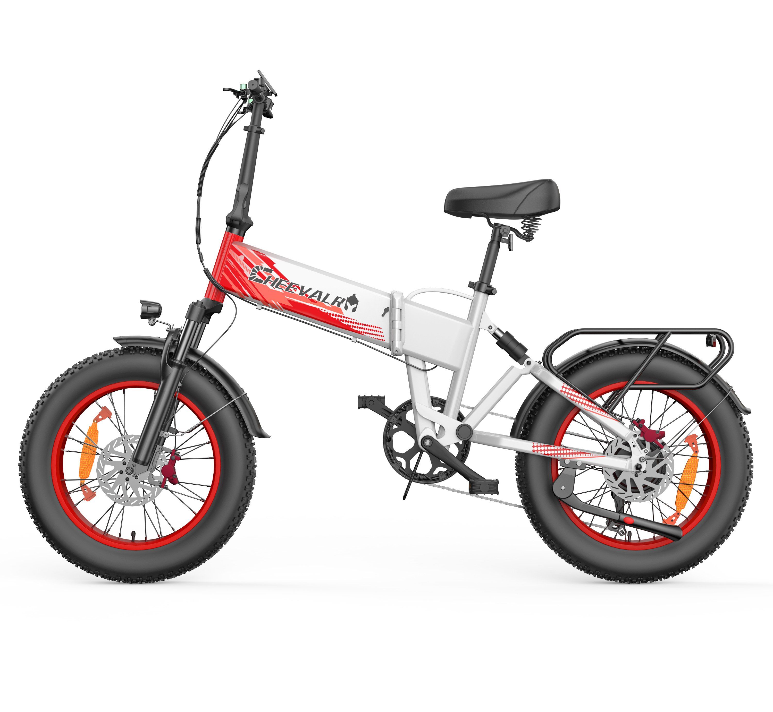 Cheevalry CF1000-1 Vélo électrique pliable, batterie 48 V 20 Ah