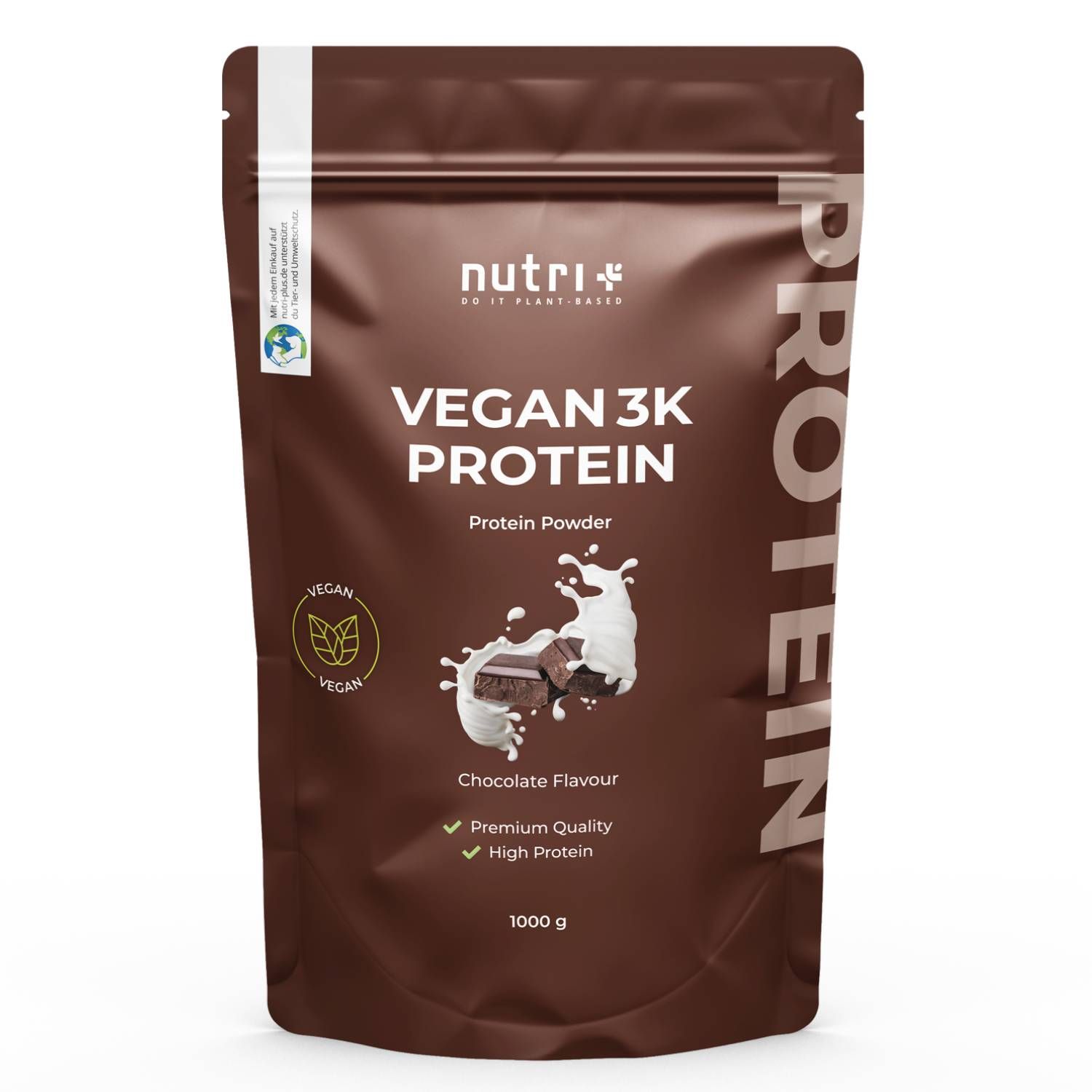 nutri+ Poudre de protéines végétales 3k