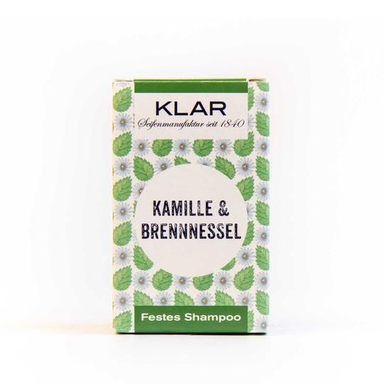 Savons Klar - Le shampoing solide Klar's camomille ortie (pour cheveux rebelles)
