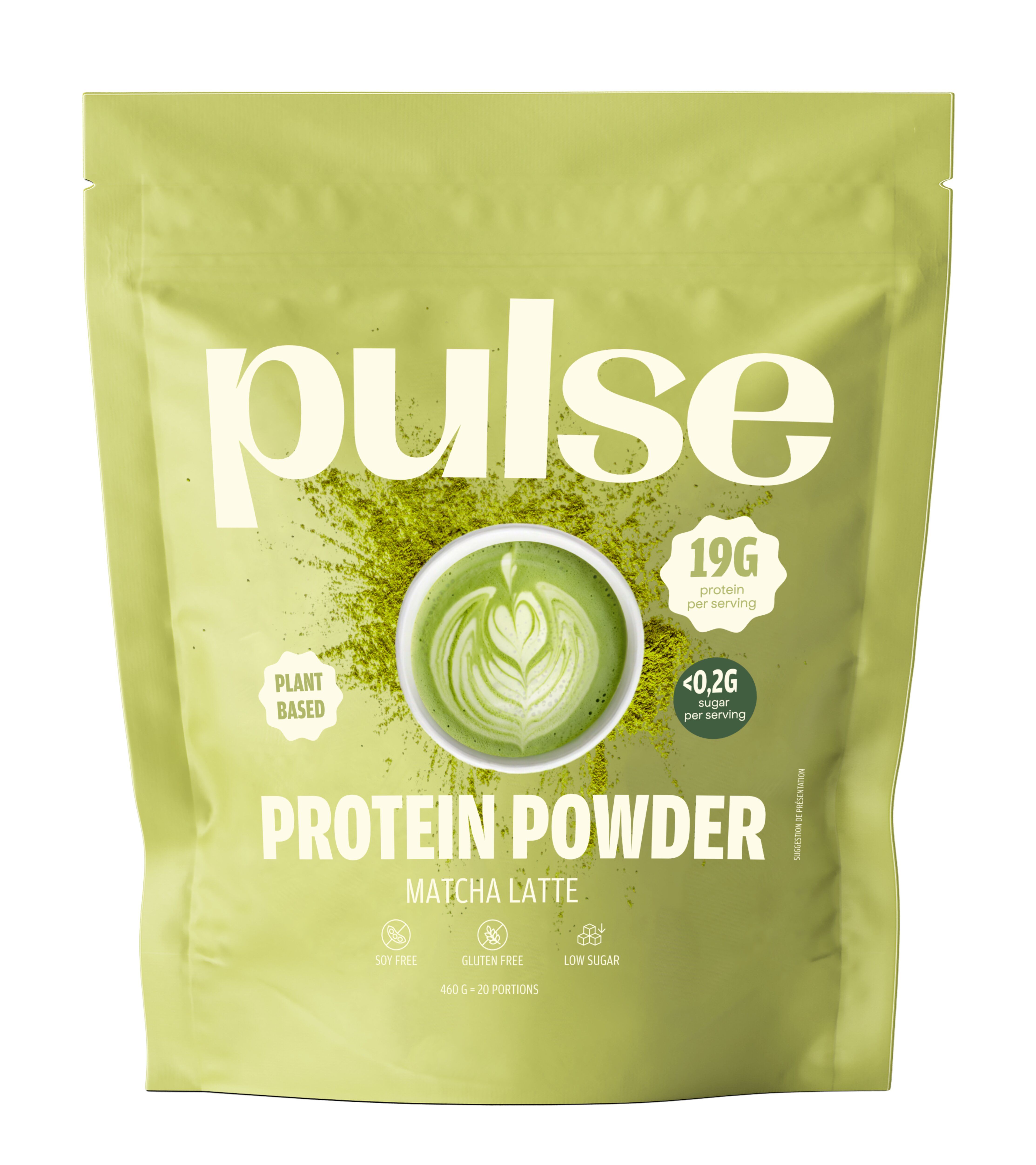 PULSE PROTEIN Plantaardig Eiwitpoeder - Matcha
