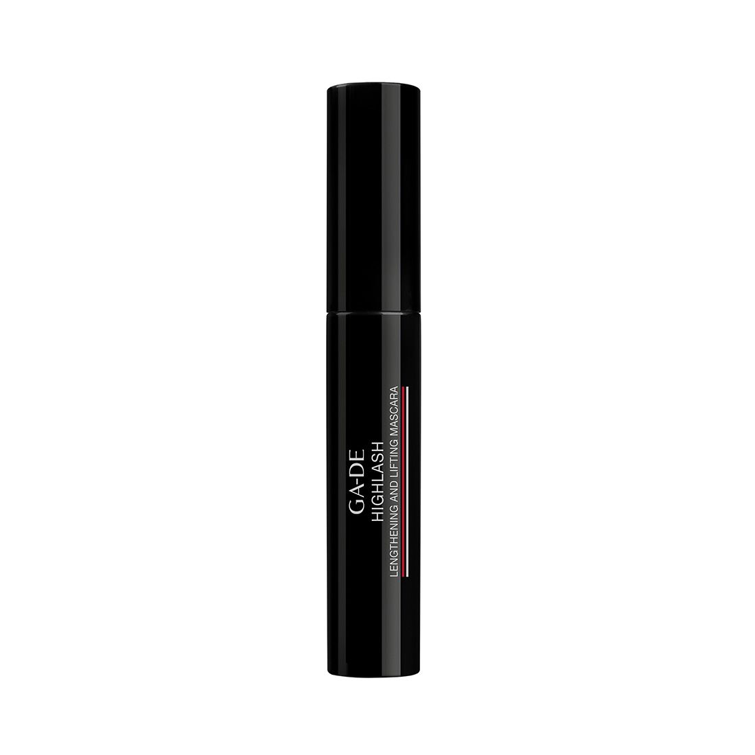 Tube de mascara noir. Inscription: GA-DE HIGHLASH LENGTHENING AND LIFTING MASCARA.