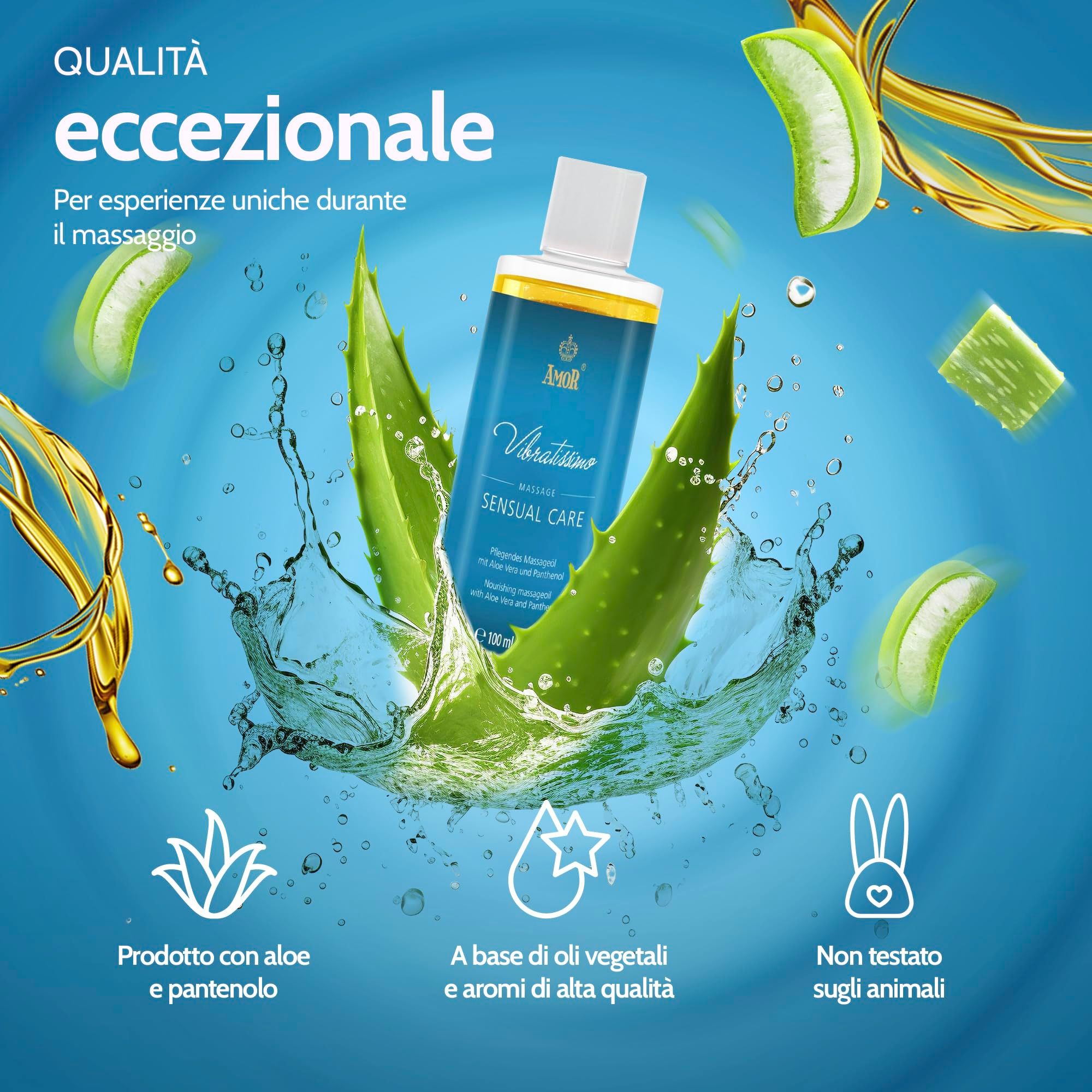 Vibratissimo Massageolie Sensual Care