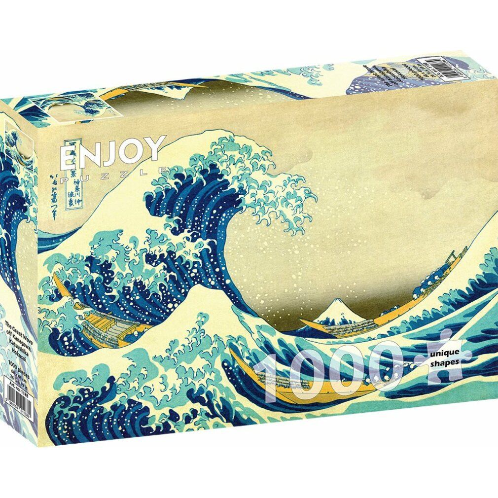enjoy Puzzel Katsushika Hokusai: Grote golf voor de kust van Kanagawa 1000 delen