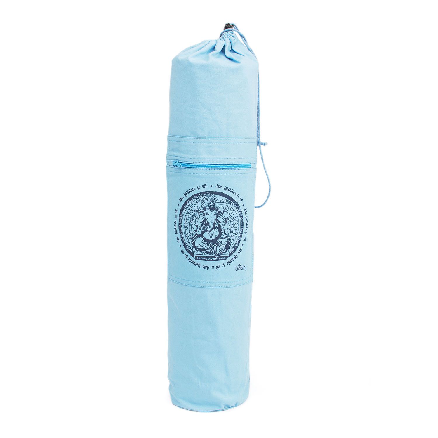 bodhi Shakti Toploader Tas "Ganesh" blauw, katoen