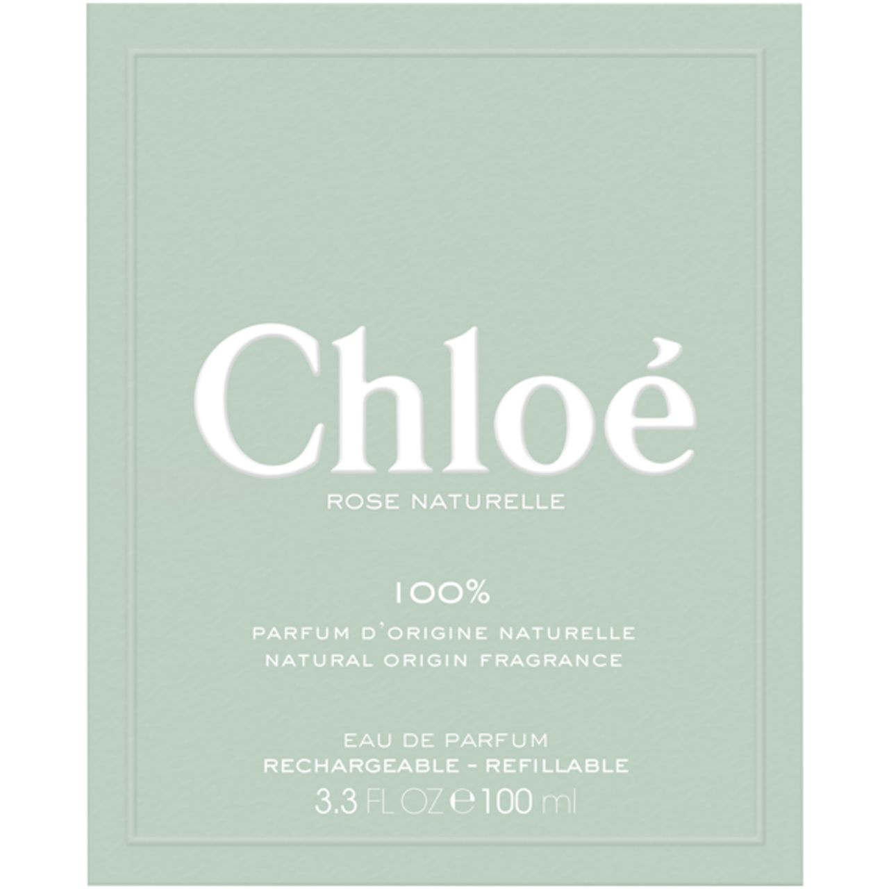 Chlo� Rose Naturelle Eau De Parfum Refillable