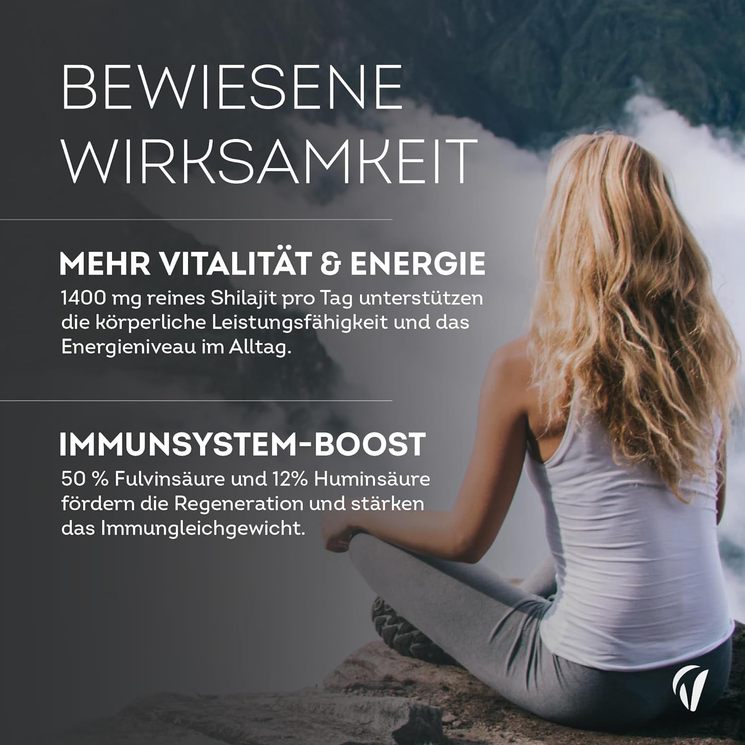 Vitavea Shilajit capsules: Aangetoonde werkzaamheid voor vitaliteit, energie en immuunboost.