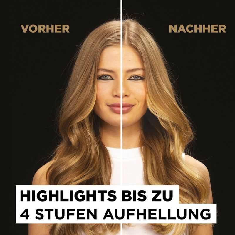Garnier Olia Highlights kit coloration pour cheveux blonds, sans ammoniaque.