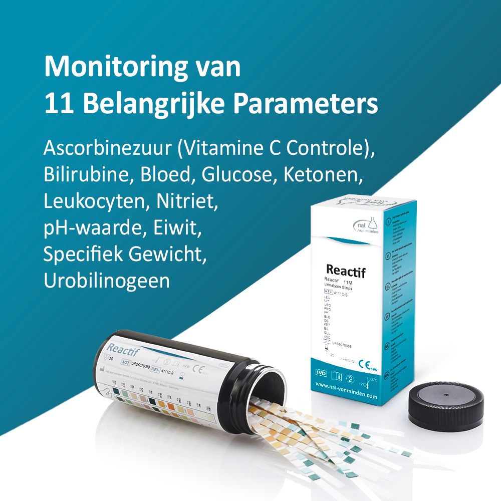 Reactif gezondheidstest - urineteststrips voor 11 parameters