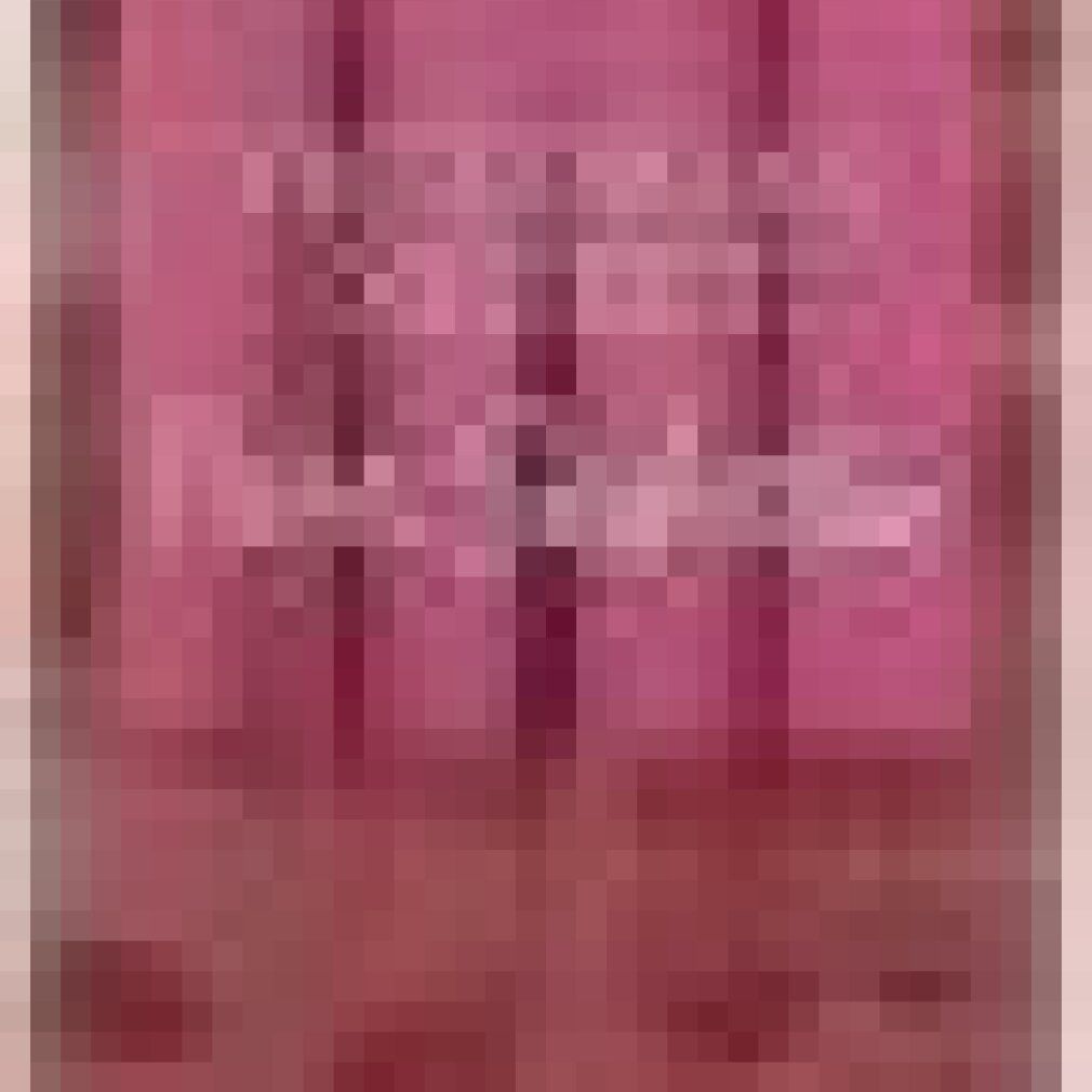 Victoria's Secret Pure Seduction tekst op roze achtergrond. Close-up van het etiket.