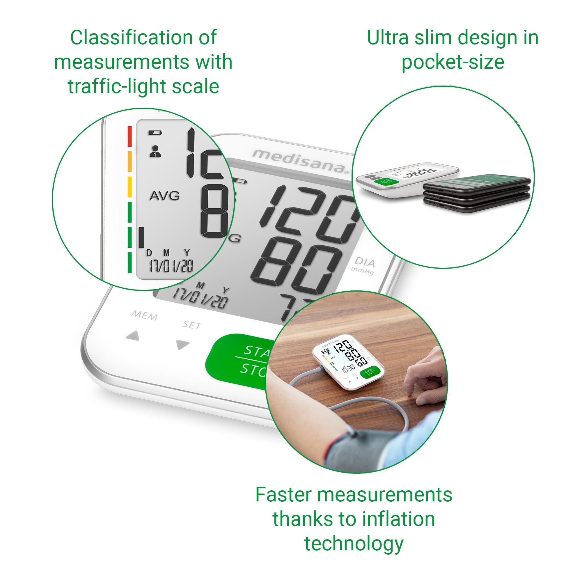 Bloeddrukmeter met details. Display, meting en compact ontwerp uitgelicht.