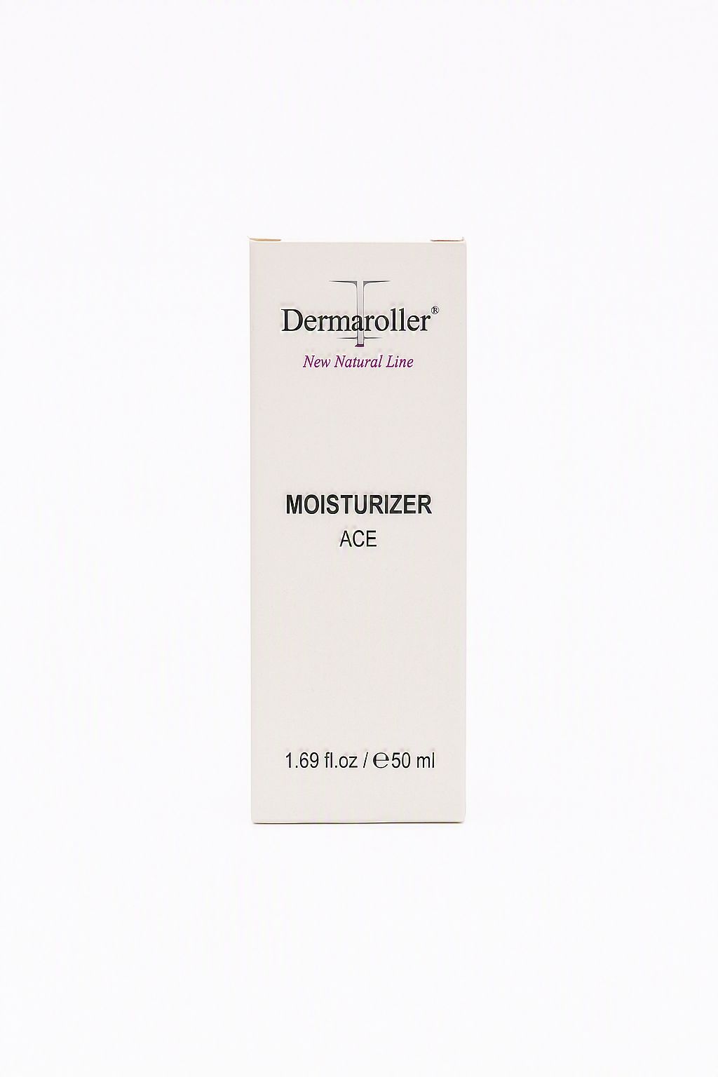 Verpakking van Dermaroller Moisturizer ACE, 50 ml.