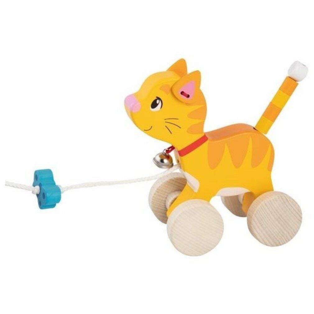 Houten kat van Goki