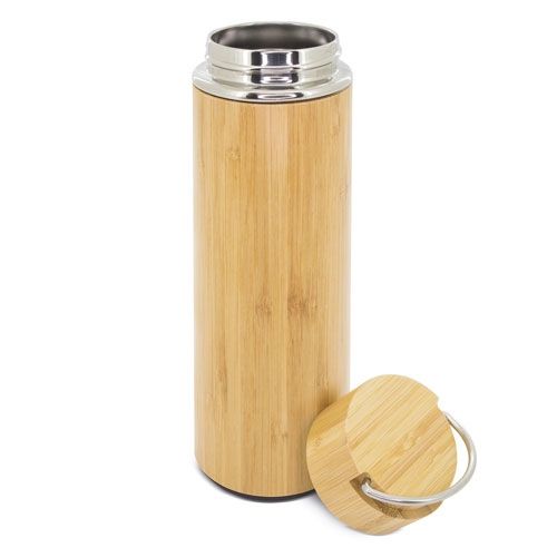 Bouteille thermos en bambou Malasai