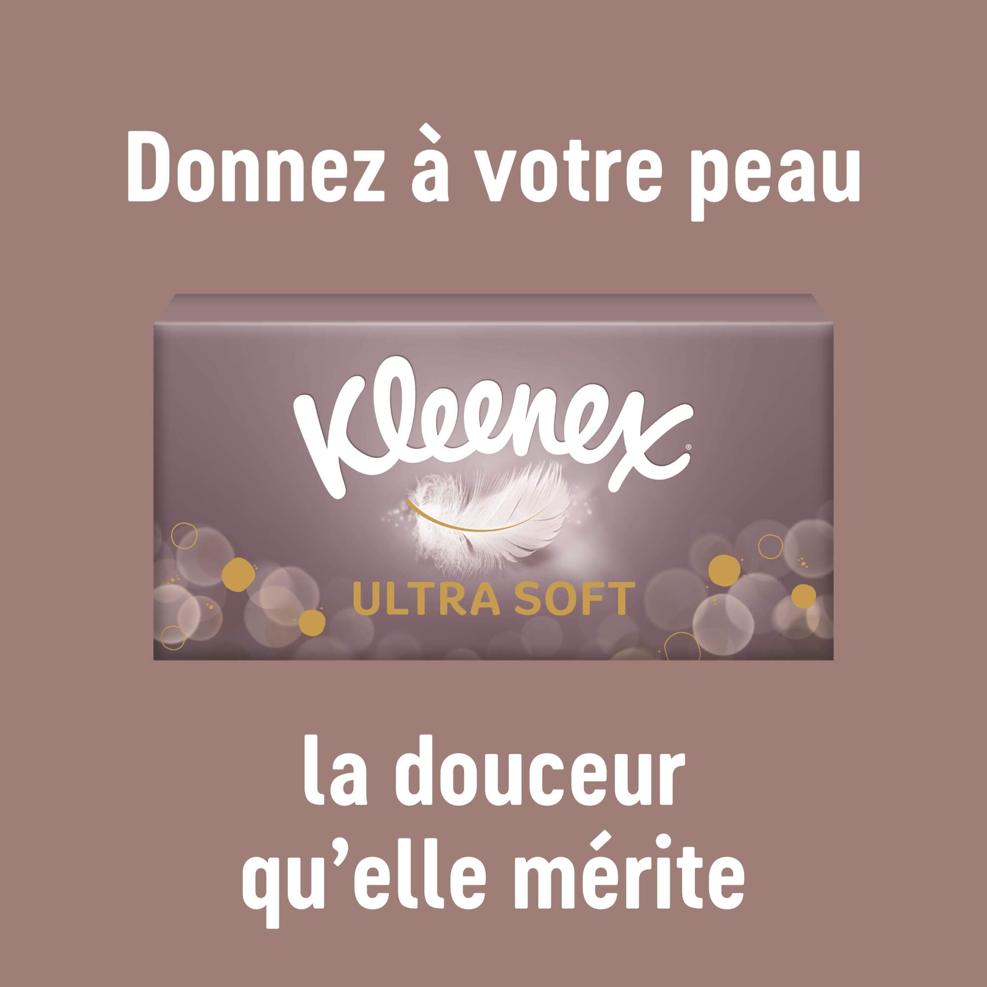 Kleenex® Ultra Soft mini zakdoekjes, 24 pakjes (20+4 gratis) x 7 stuks, doos van 8