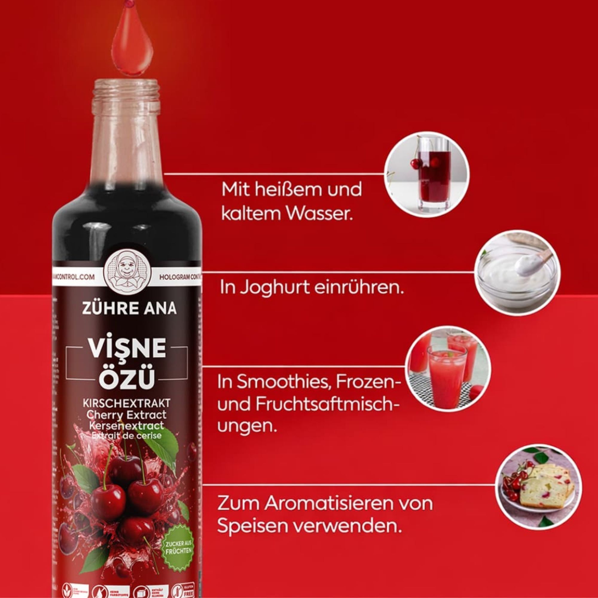 ZÜHRE ANA Extrait de Cerise
