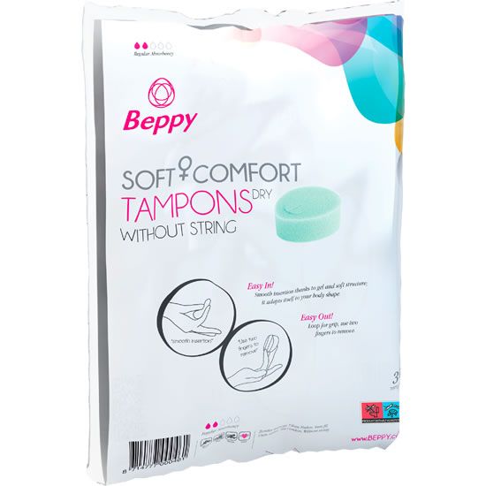 Beppy *DRY* Soft + Comfort Tampons zonder touwtje
