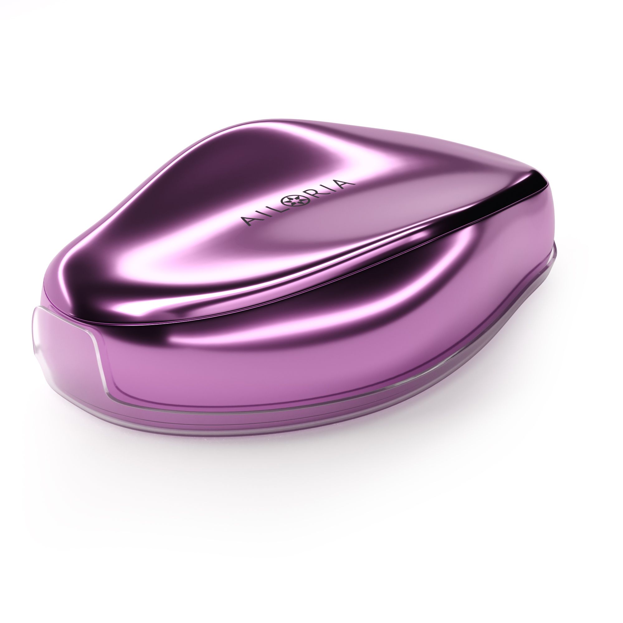 AILORIA DOUCETTE PRO, dissolvant de callosités pour pieds. Violet, forme ergonomique, base transparente. Logo AILORIA visible.