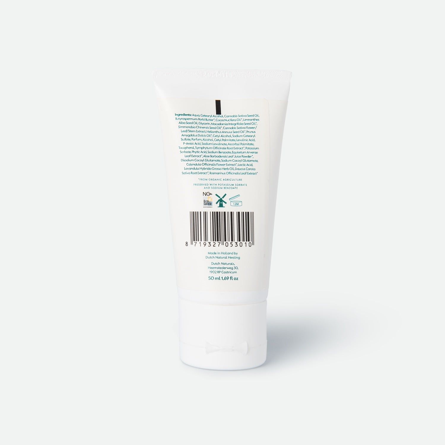 Dutch Natural Healing® Crème CBD pour les Mains