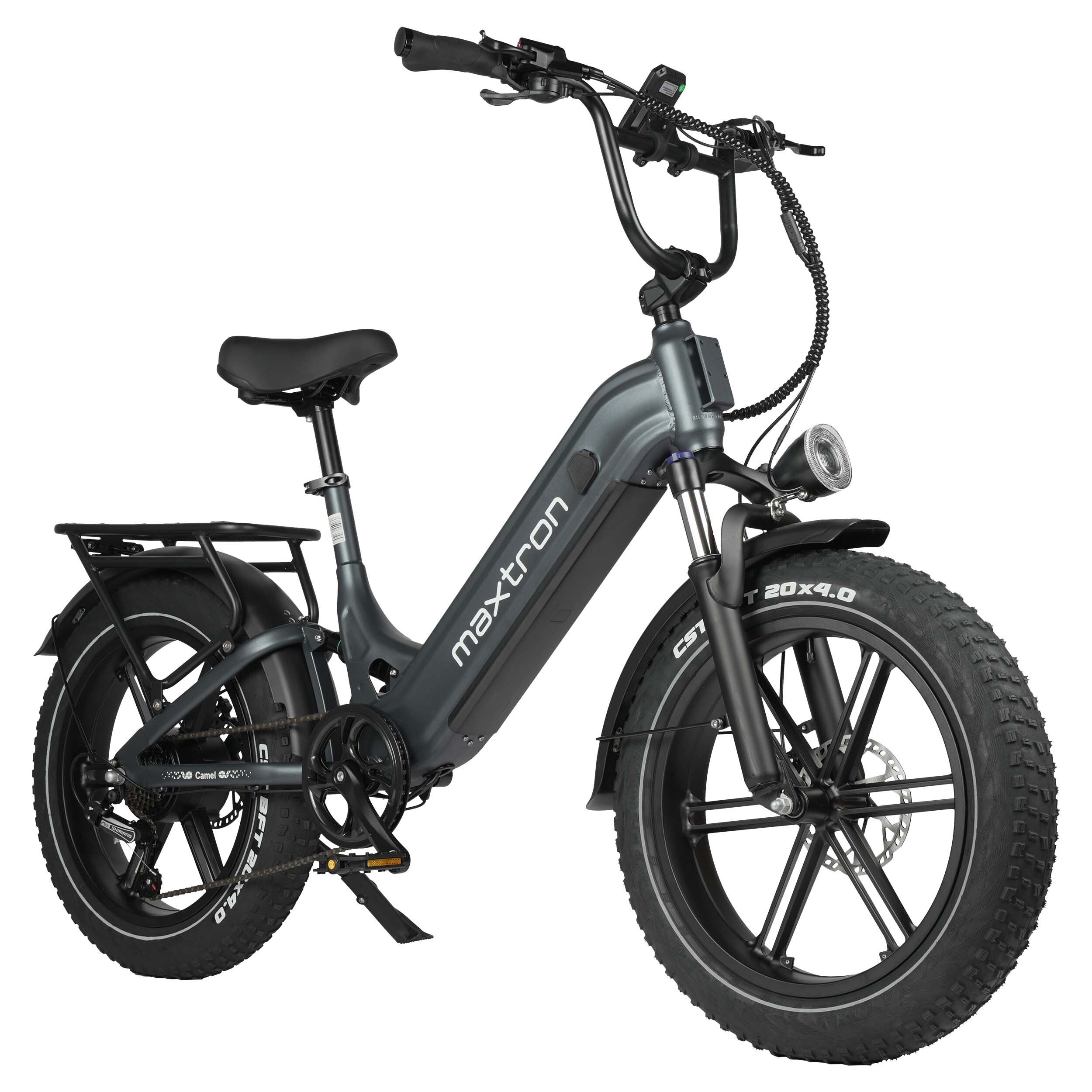 Maxtron Camel Vélo électrique pour adultes, 48 ​​V 18 Ah
