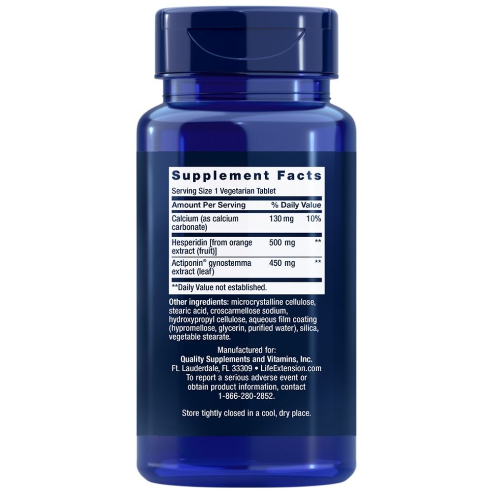 Dos de la bouteille avec informations nutritionnelles et ingrédients.