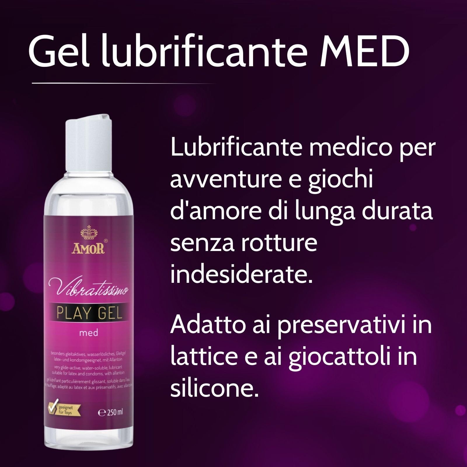 Vibratissimo Préservatifs Nature + Play Gel Set