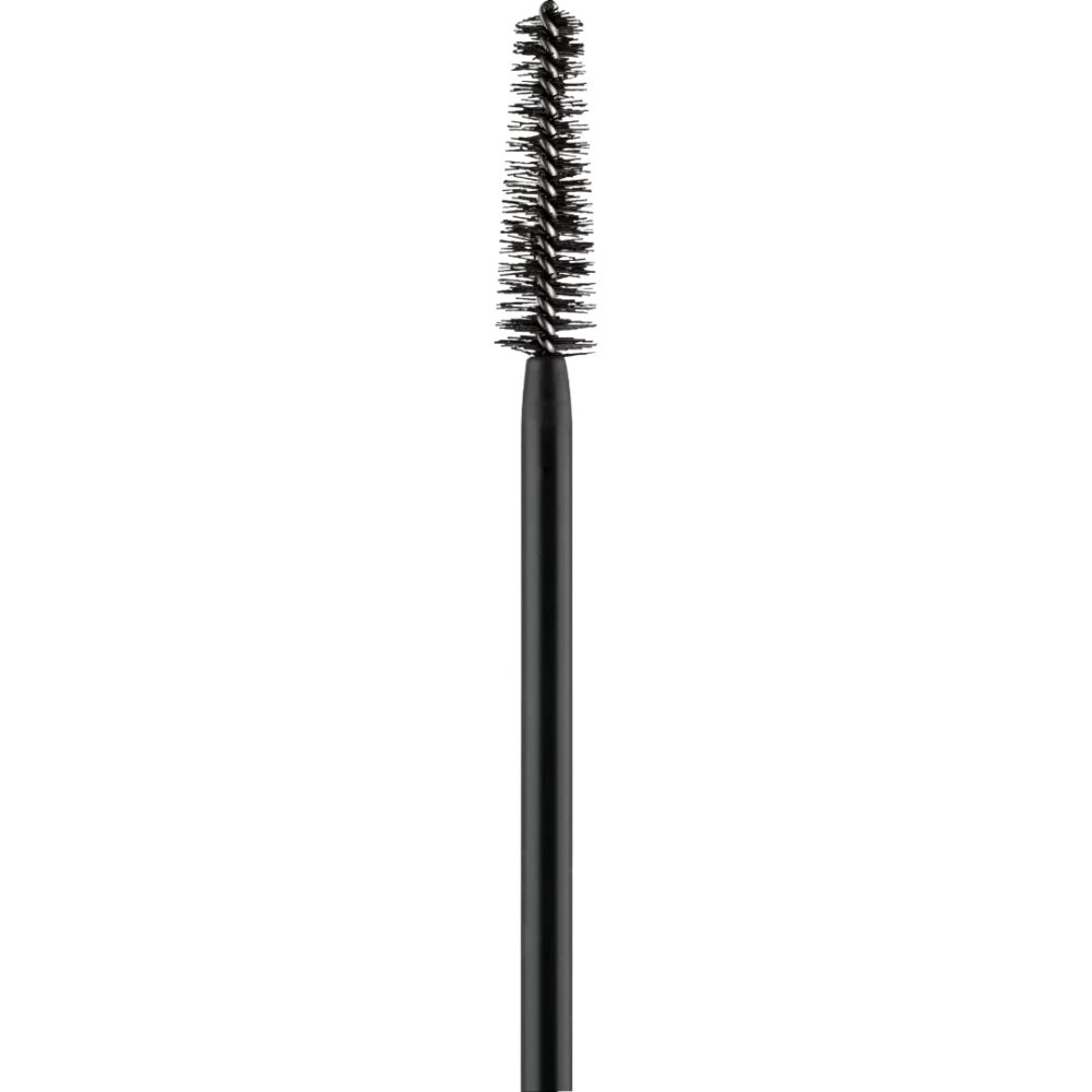 Brosse de mascara noire avec poils.
