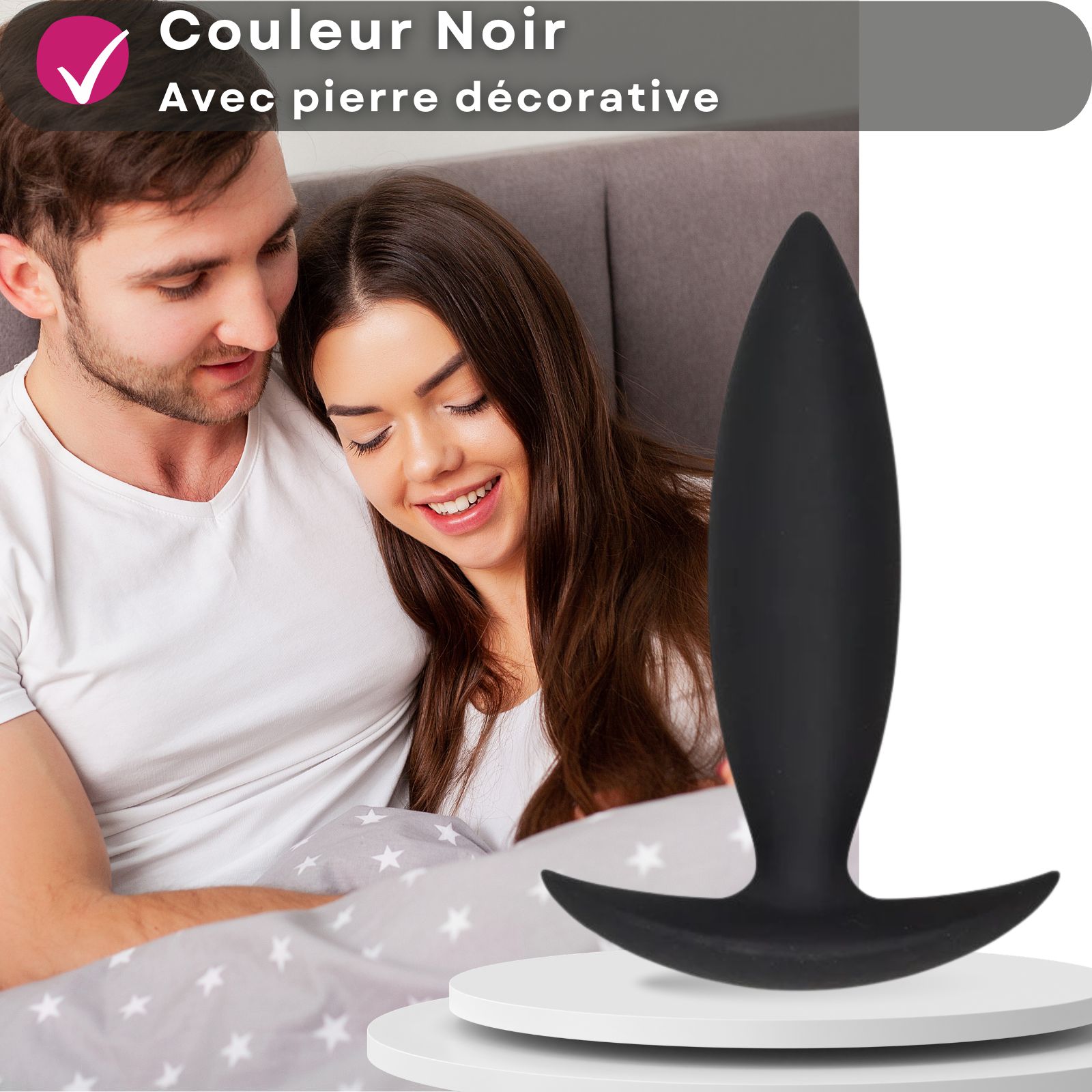 Lovelyness- Plug anal en silicone - Kit d'entraînement « Débutant »