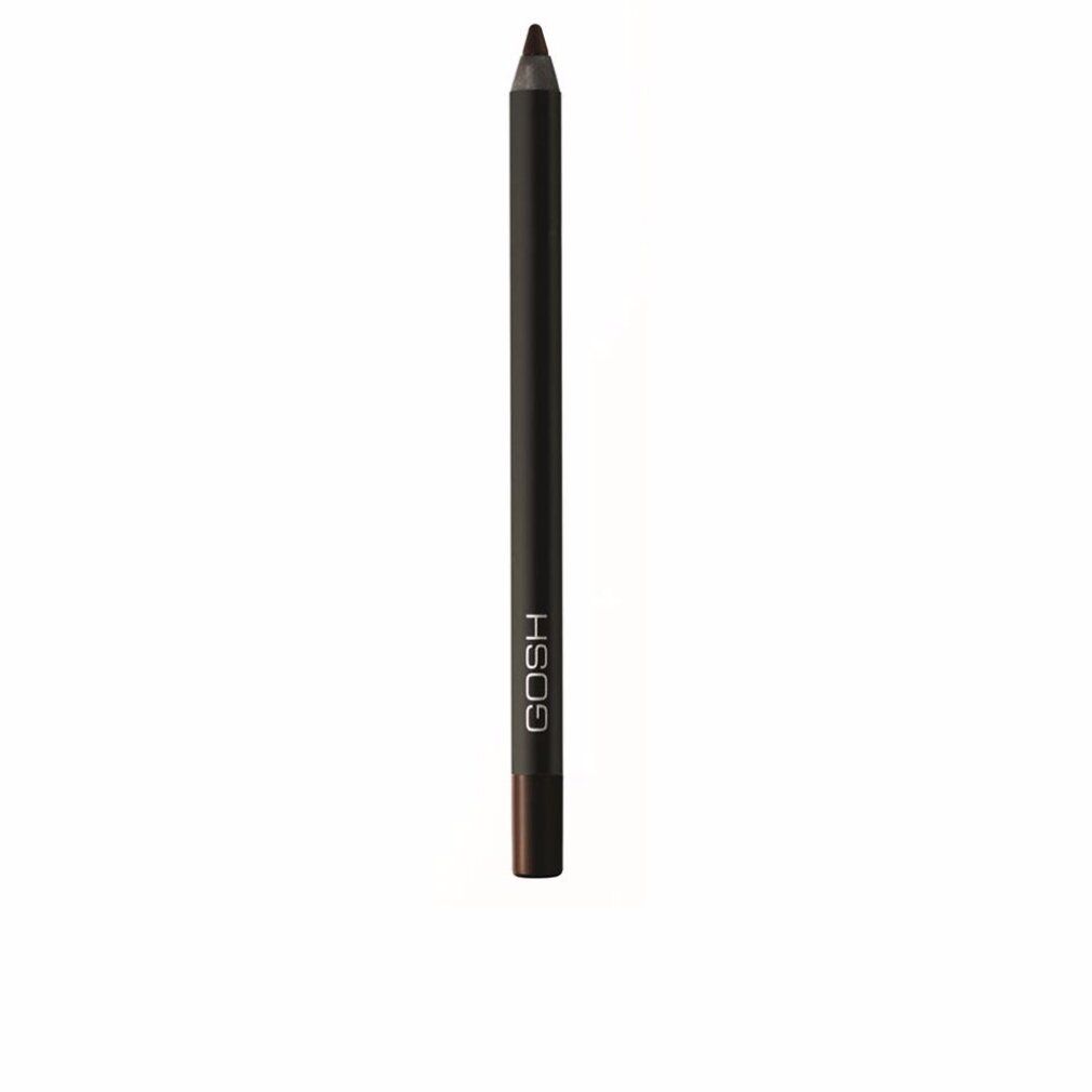 Bruine eyeliner-potlood. Zwarte schacht met bruine punt. Merk GOSH.