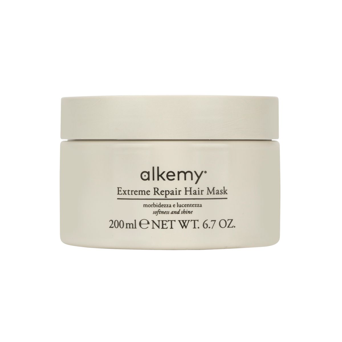 Pot de Masque Capillaire Réparateur Intense Alkemy, 200ml.