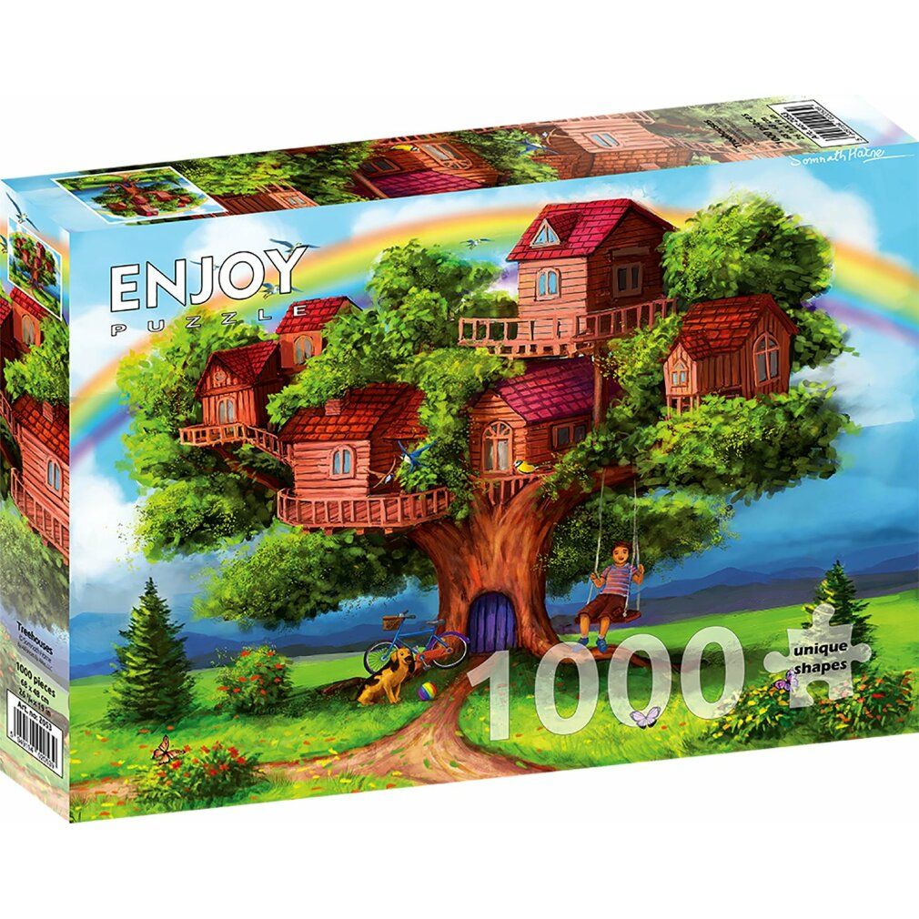 enjoy Puzzle cabane d'arbreäutilisateur 1000 pièces