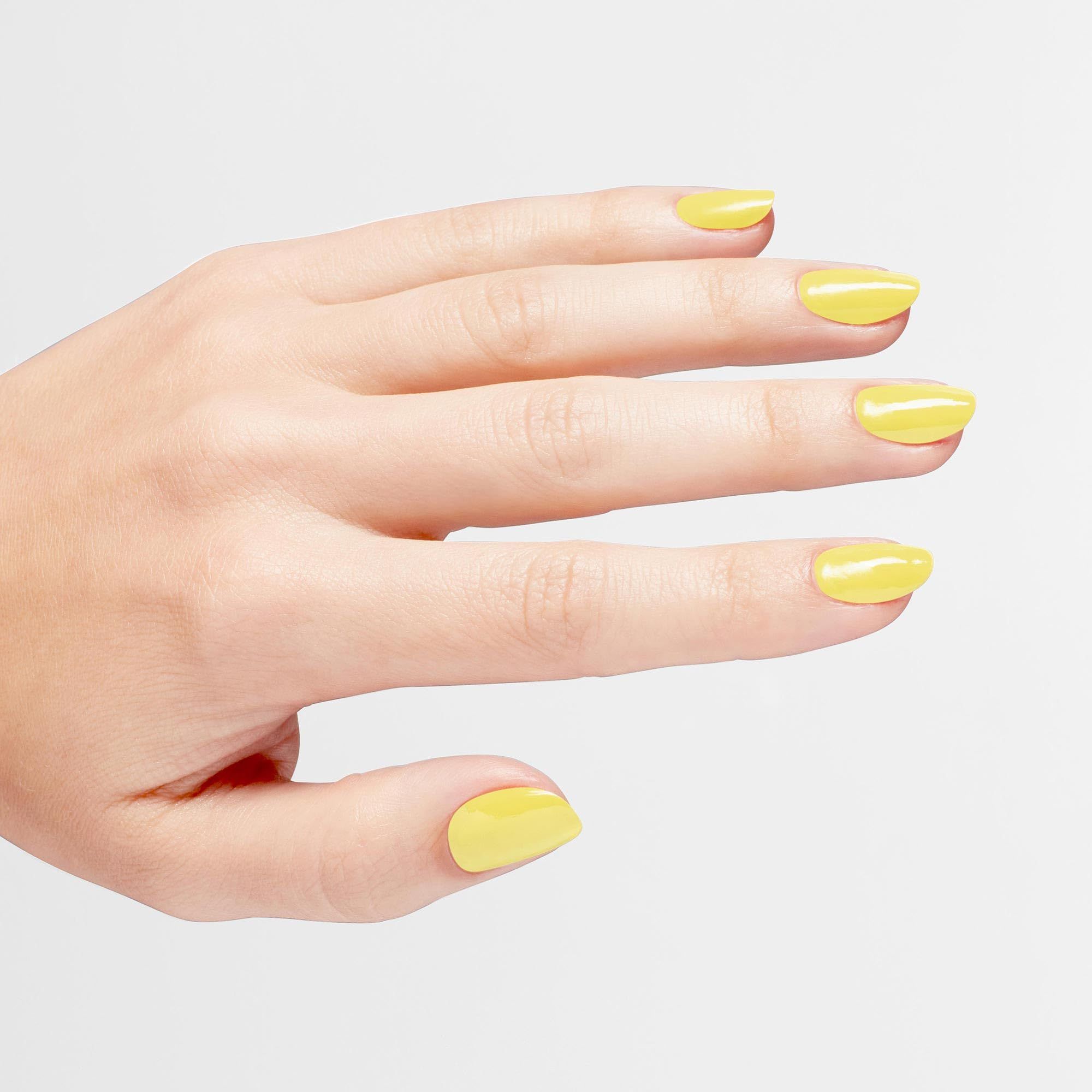 OPI INFINITE SHINE UV-gel nagellak Geel, langhoudend, vegan