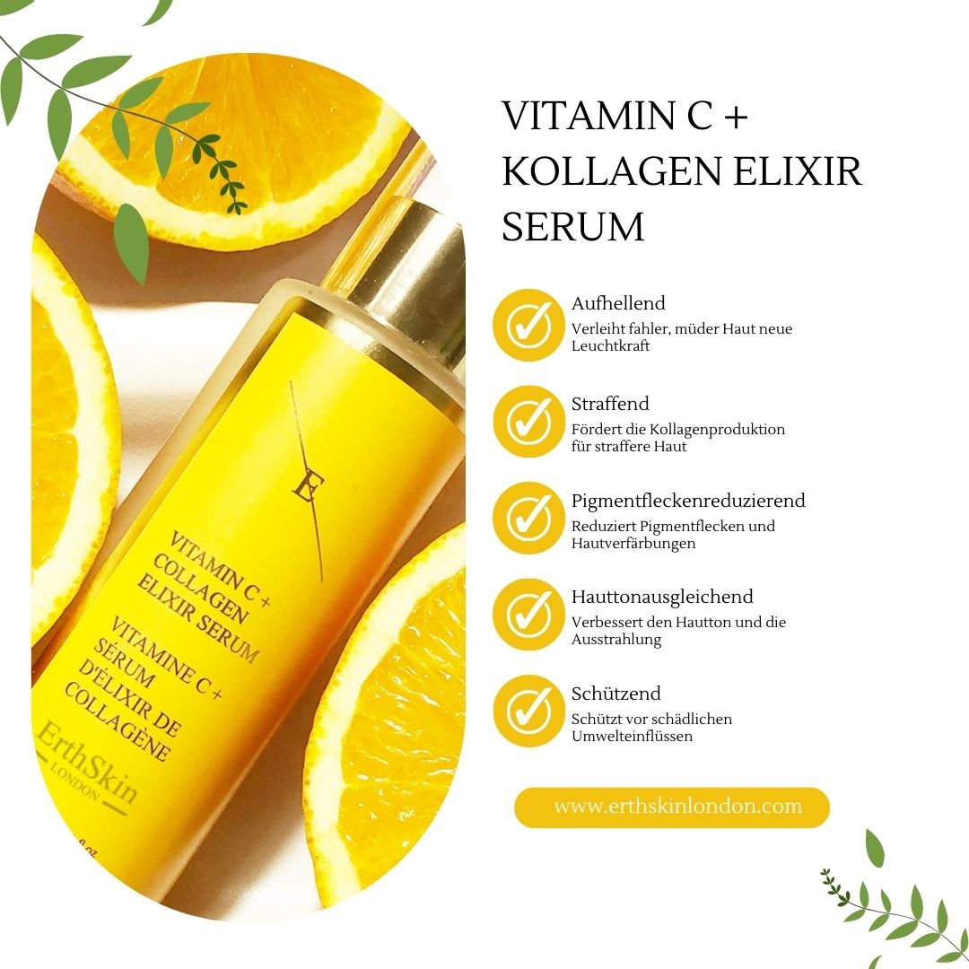 Erth skin london SÉRUM ÉLIXIR VITAMINE C + COLLAGÈNE