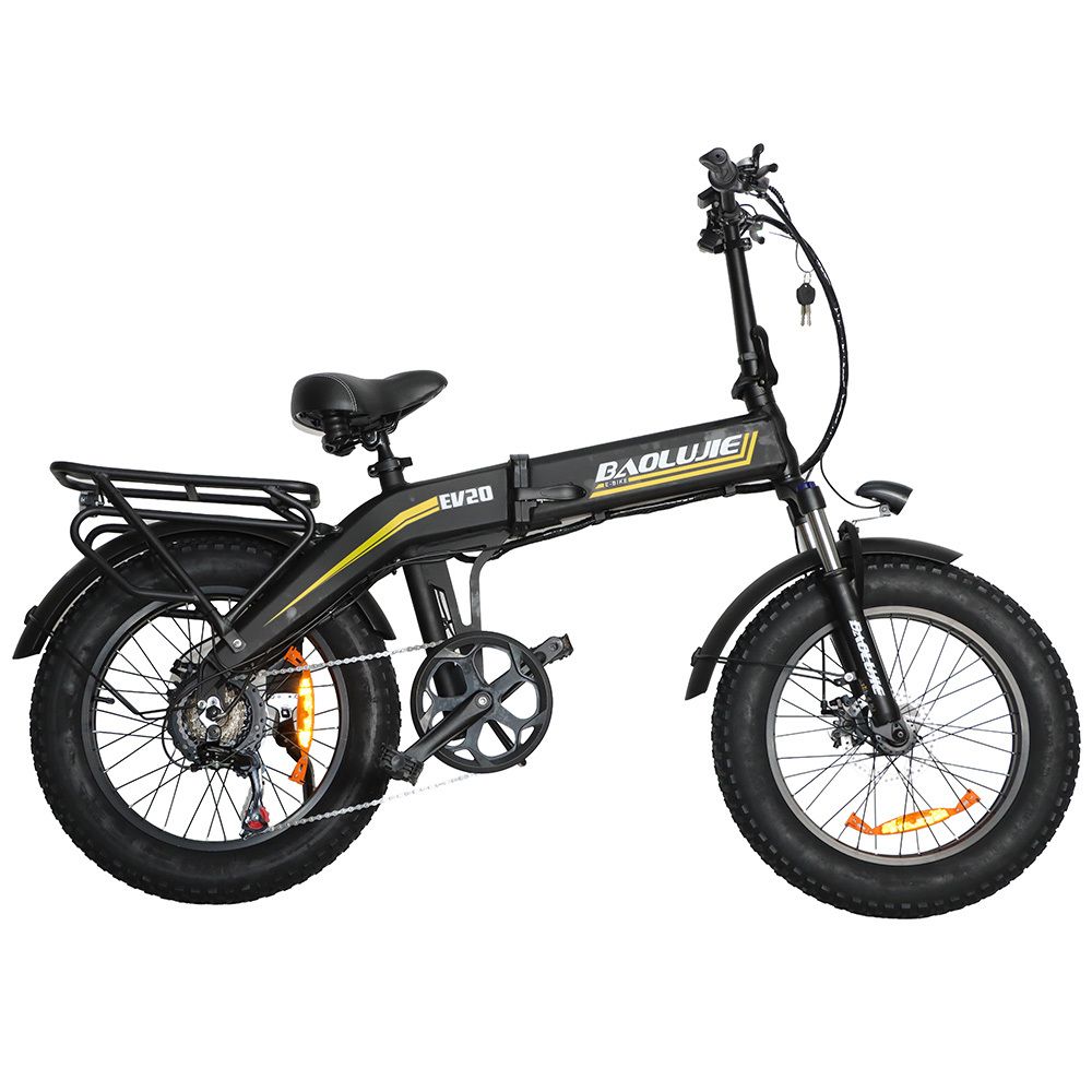 BAOLUJIE D7 Vélo électrique pliable, batterie 48 V 16 Ah