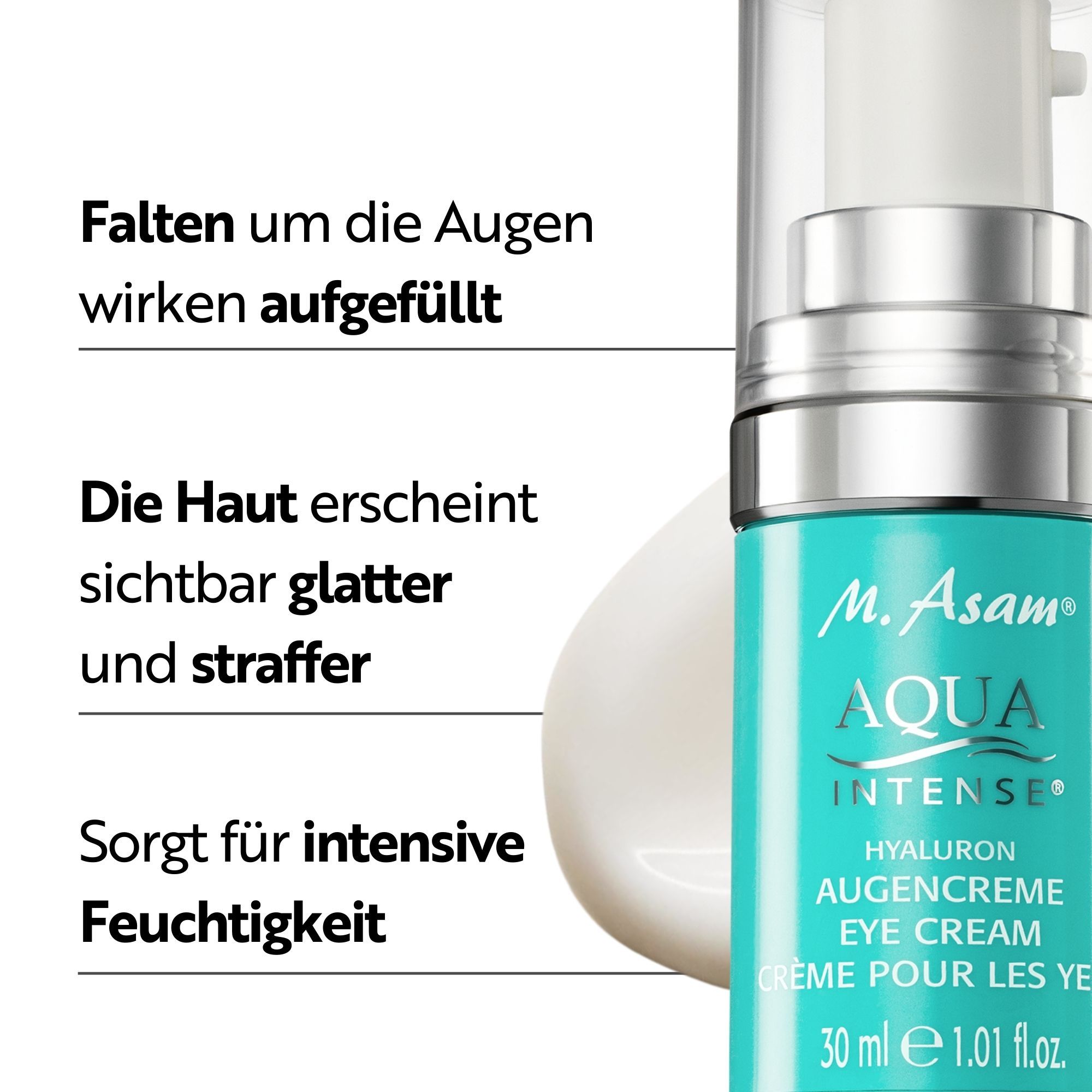 M. Asam AQUA INTENSE Hyaluron Oogcrème