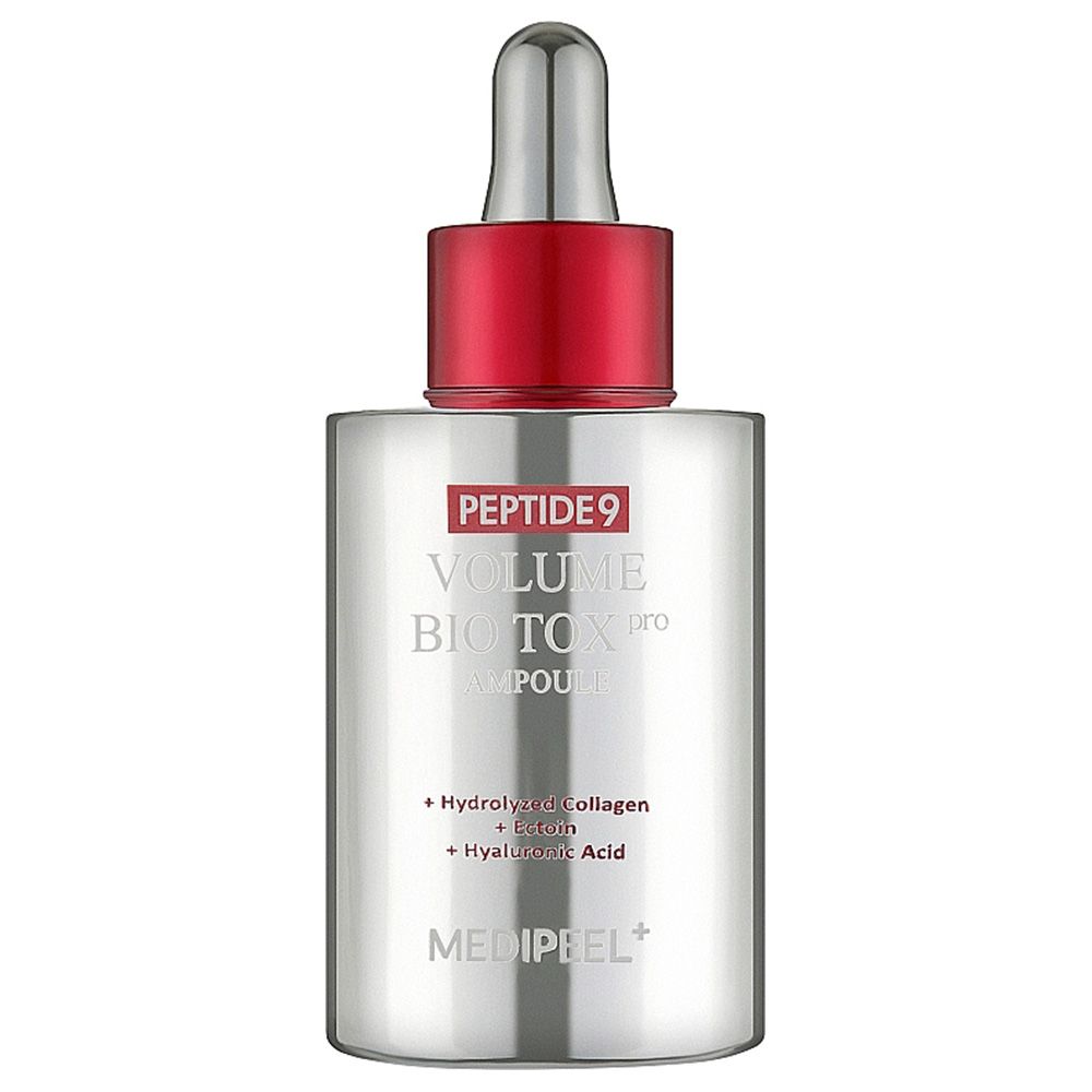 Flacon argenté avec pipette, PEPTIDE9 VOLUME BIOTOX PRO AMPOULE, MEDIPEEL+