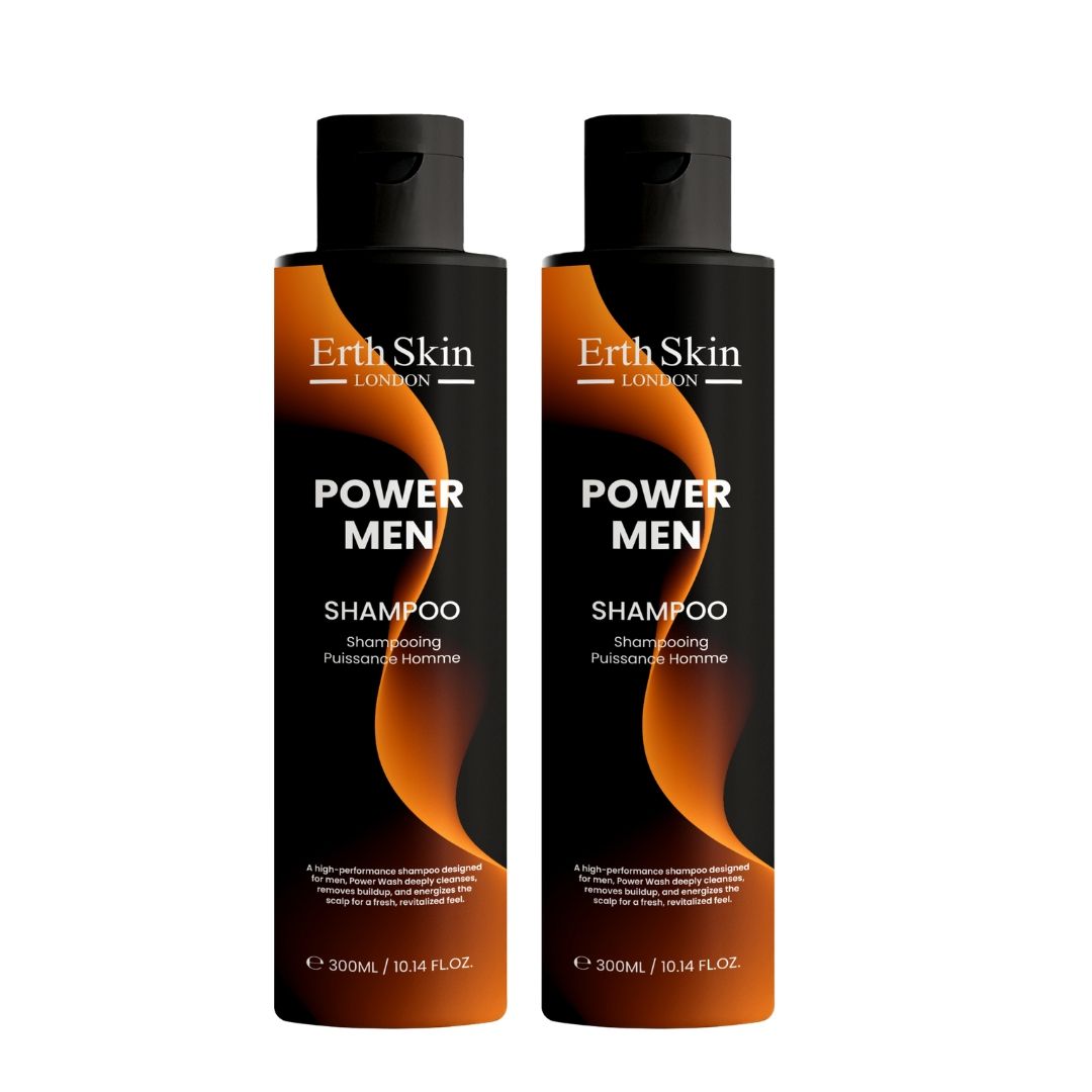 ErthSkin London Power Men Shampoo Duo