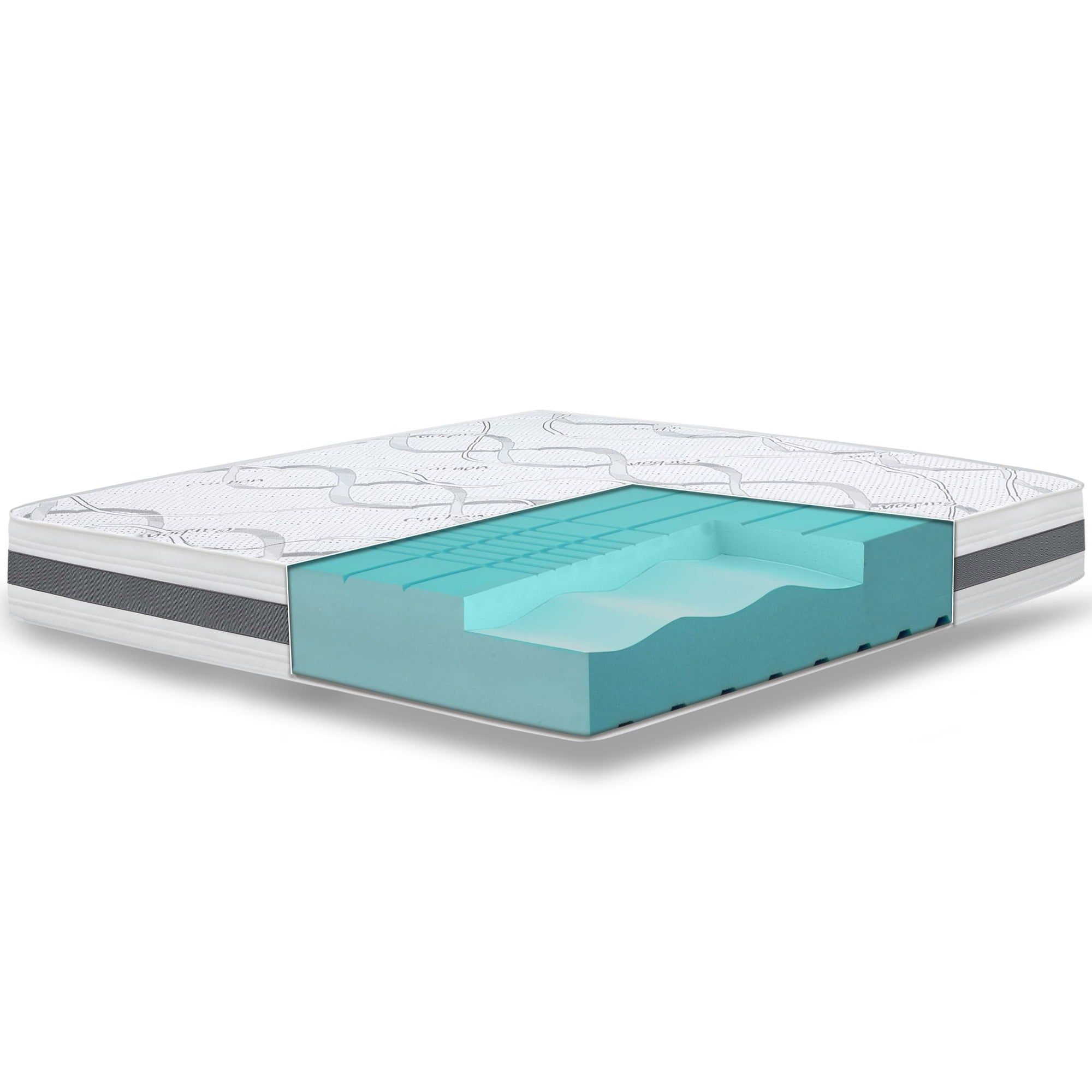 The White Stone Orthopedisch Matras 150x190 cm Medium Stevigheid | Hoogte 16 cm