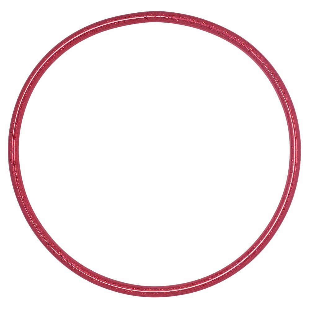 Hoopomania Hologramm hula hoop enfant | Ø 60 cm | Rouge