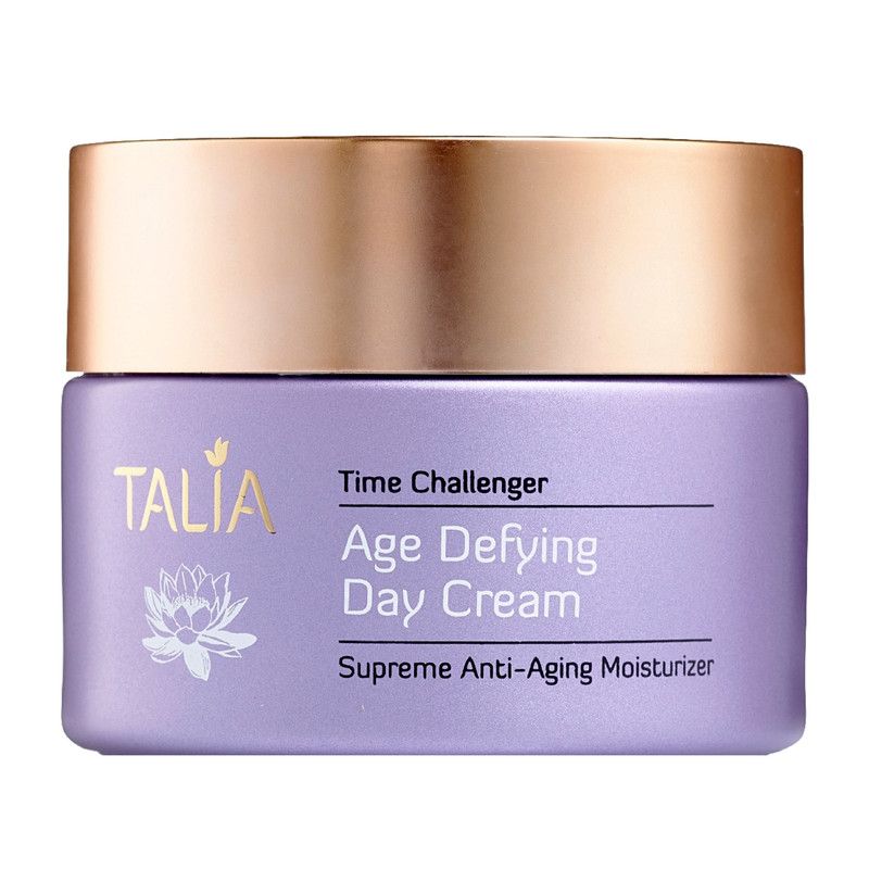 Pot lilas avec crème de jour anti-âge, 50 ml.