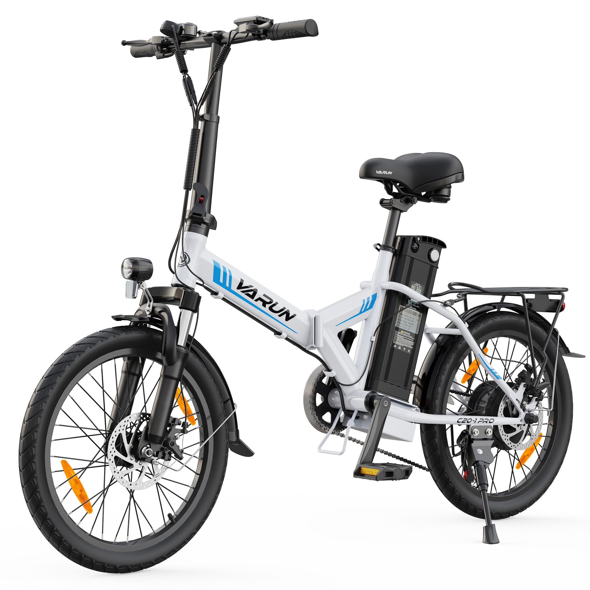 VARUN C20-1 PRO Vélo électrique pliant, 48 V 13 Ah