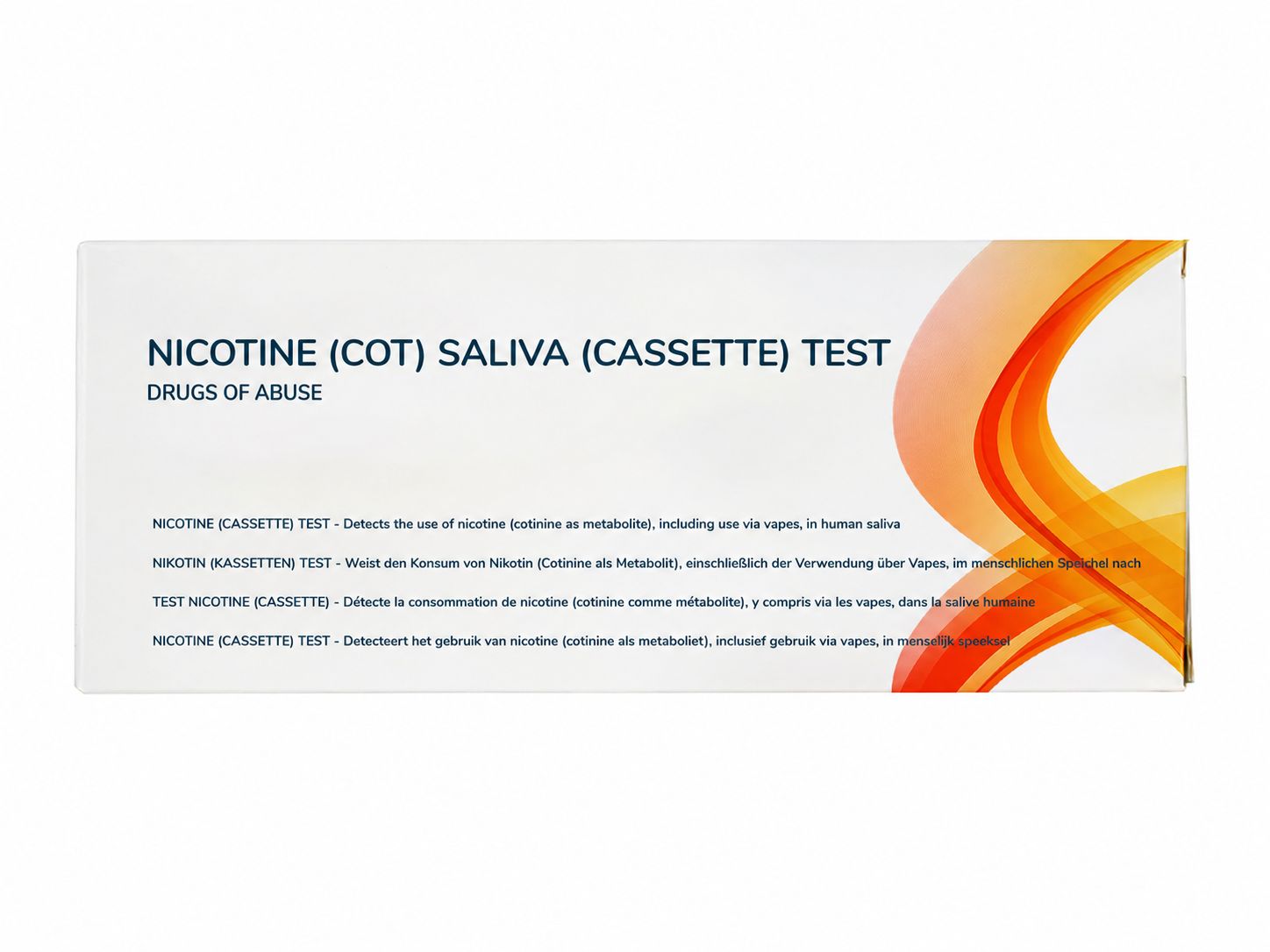 Tester - Nicotine (Cotinine) Speeksel Zelftest