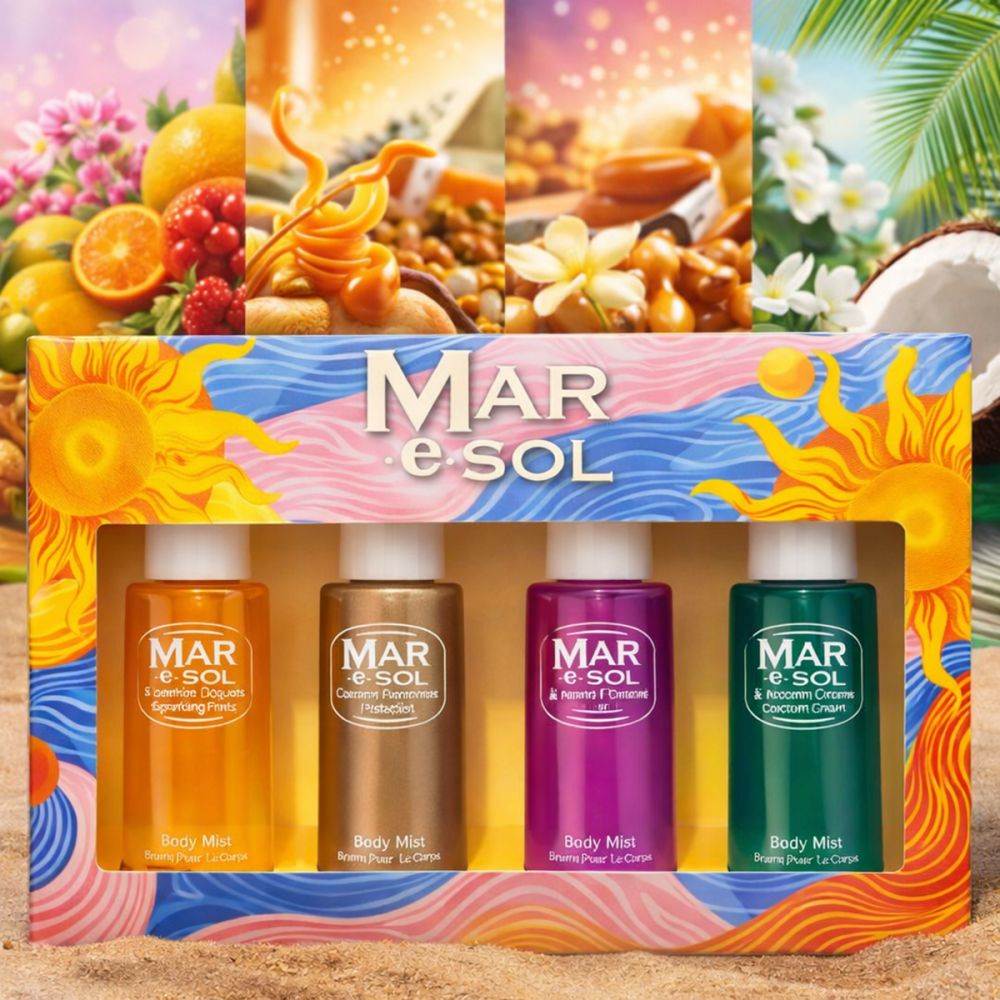 Mar E Sol - Mar E Sol Cadeauset 4 x 40ml