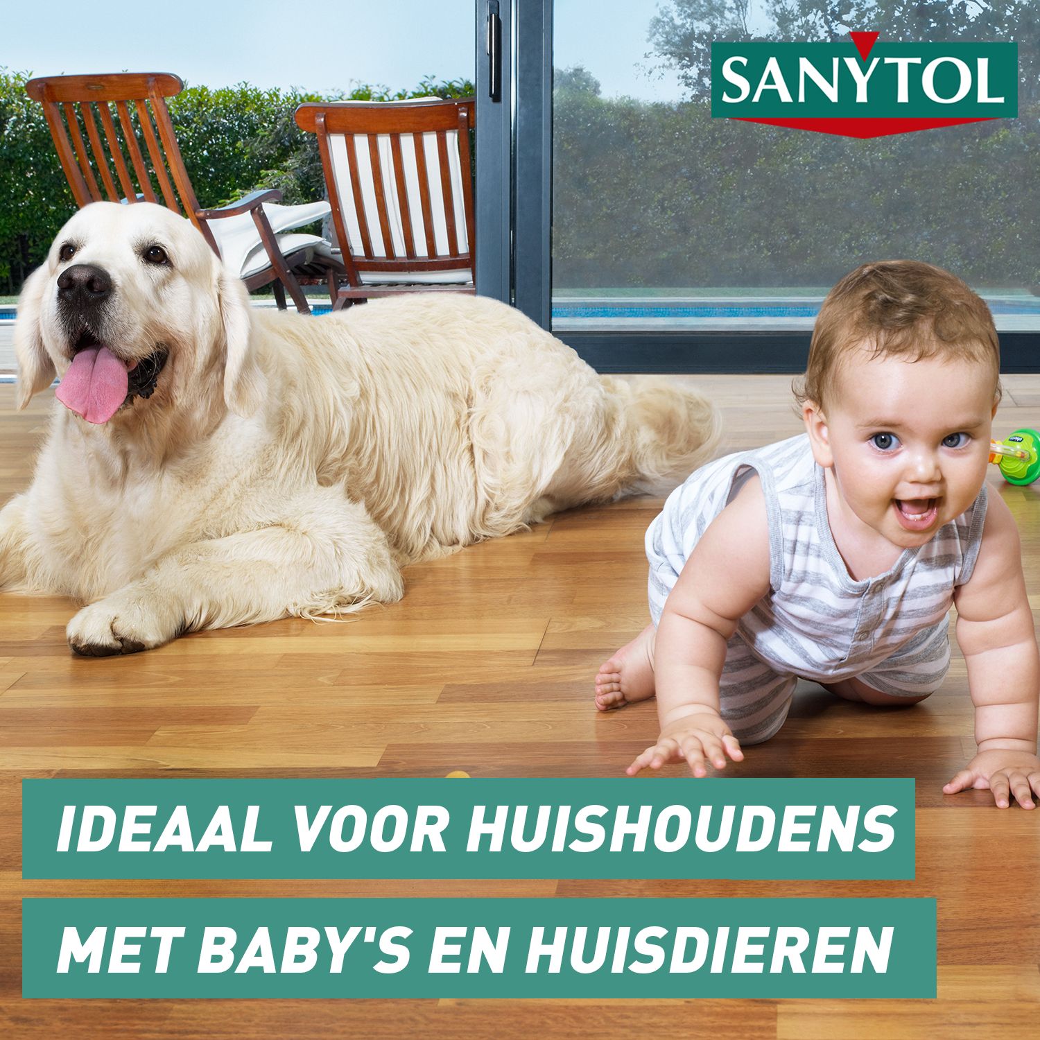 SANYTOL Desinfecterende allesreiniger 1L - 6 stuks