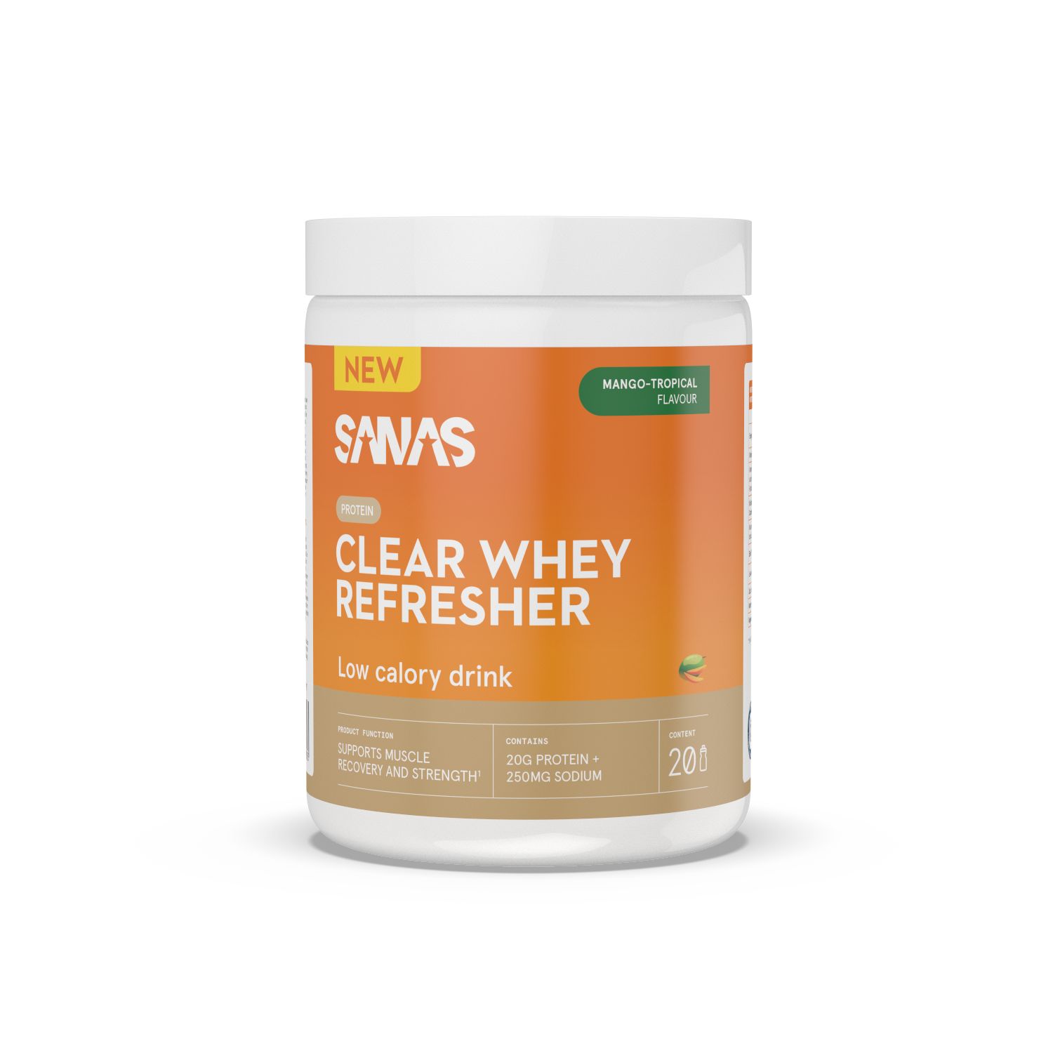 Sanas Clear Whey Refresher Mango Tropical
