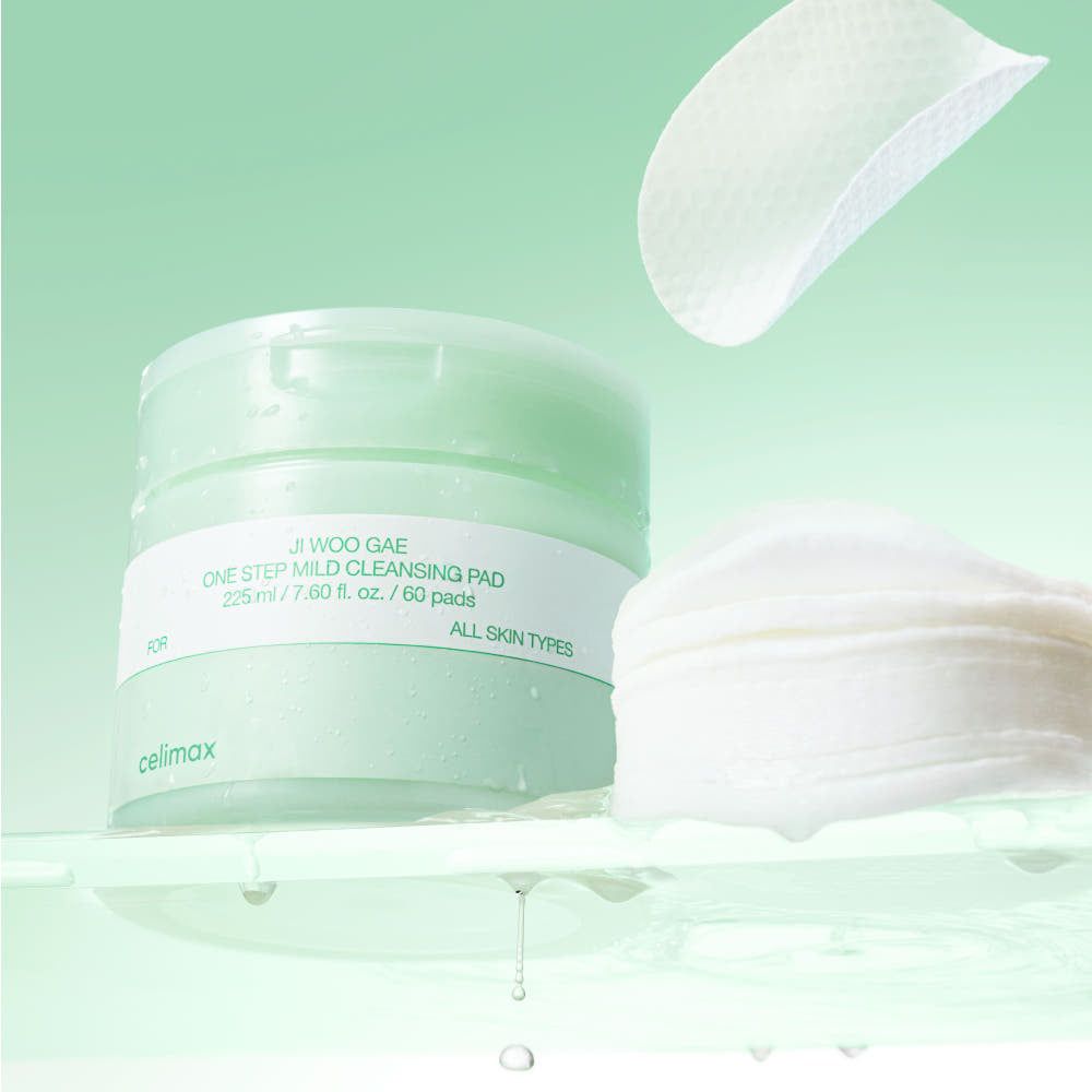 Lingettes nettoyantes CELIMAX Ji Woo Gae One-Step – nettoyage doux en une seule étape