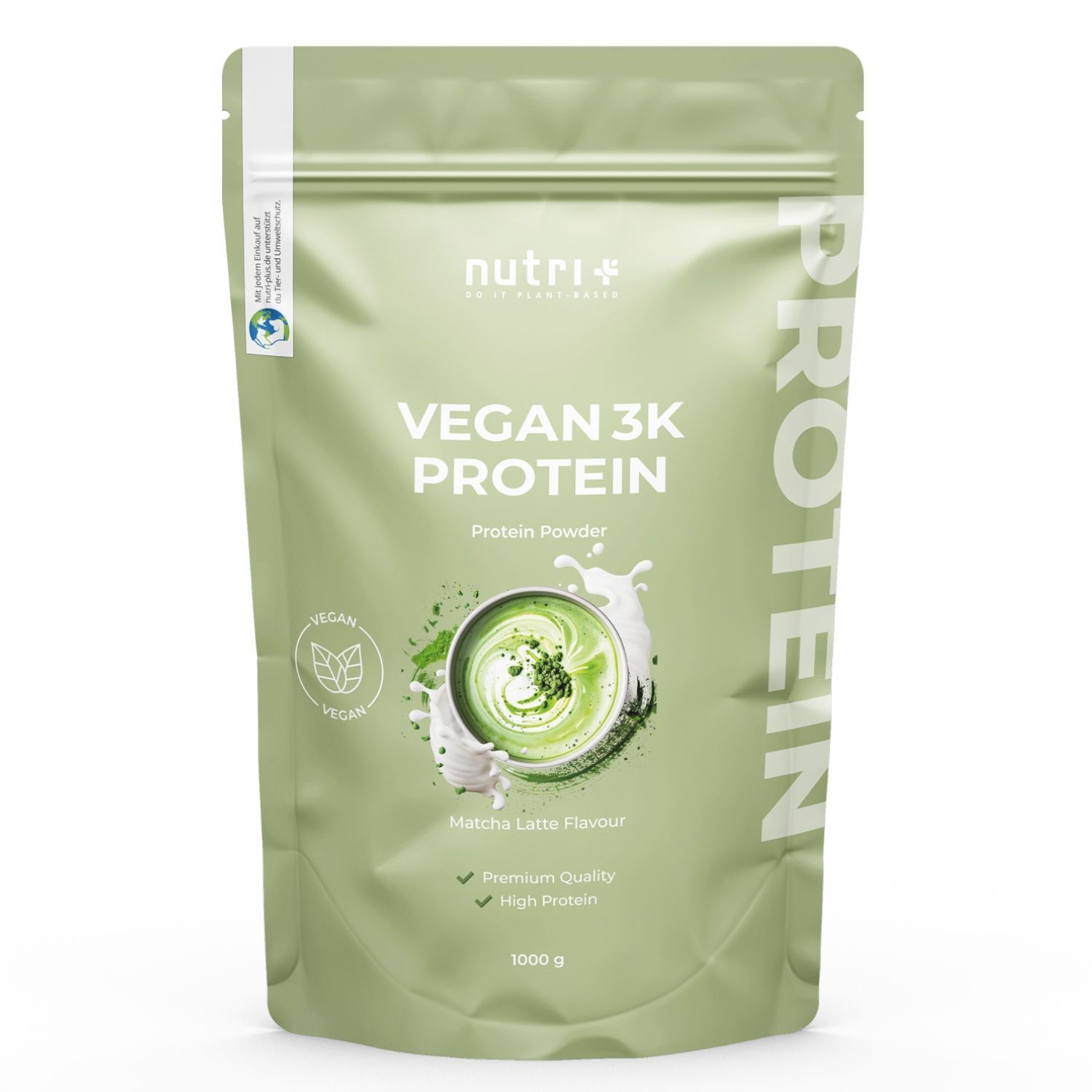 nutri+ Poudre de protéines végétales 3k