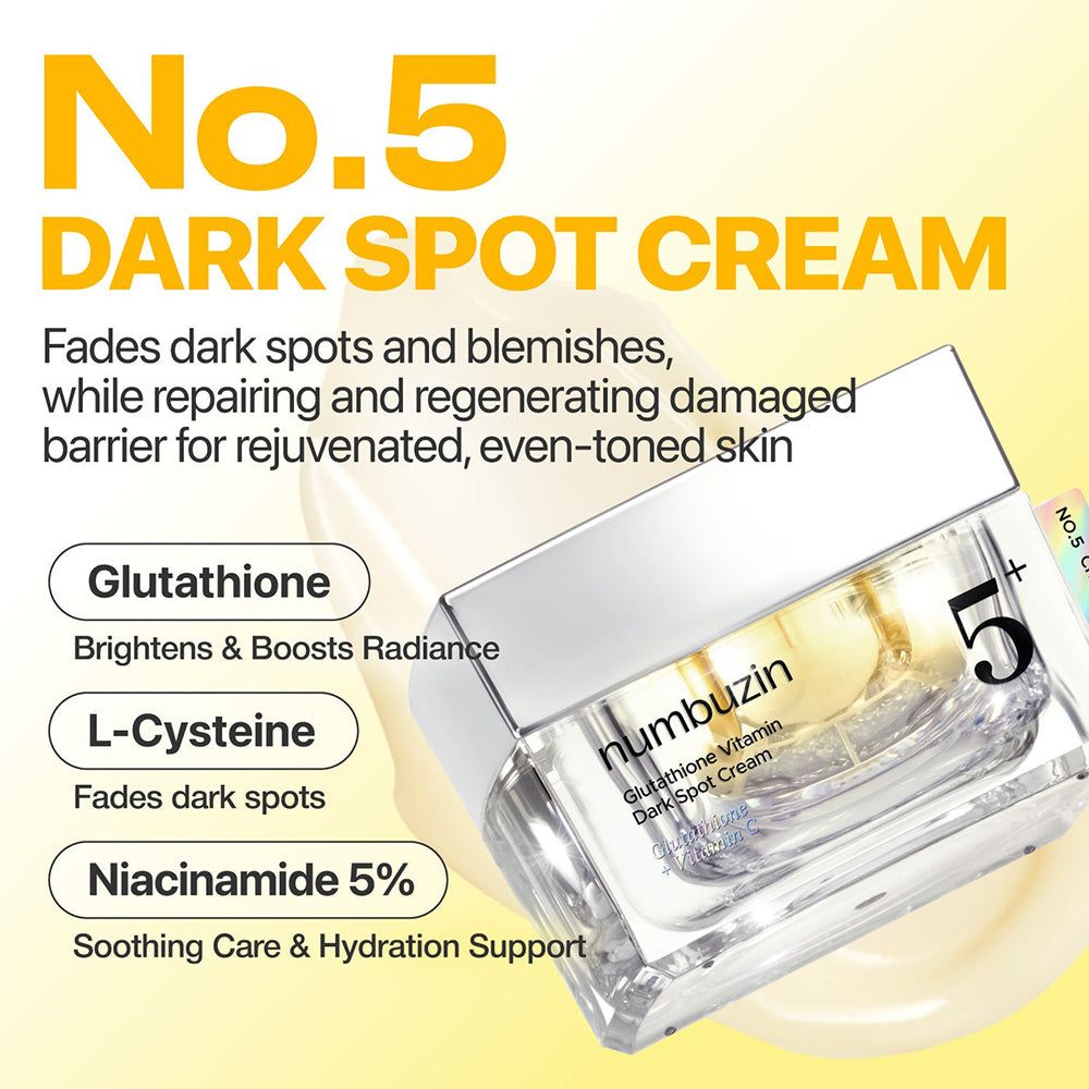 NUMBUZIN Nr.5 Vitamine Glutathion Dark Spot Laser Crème