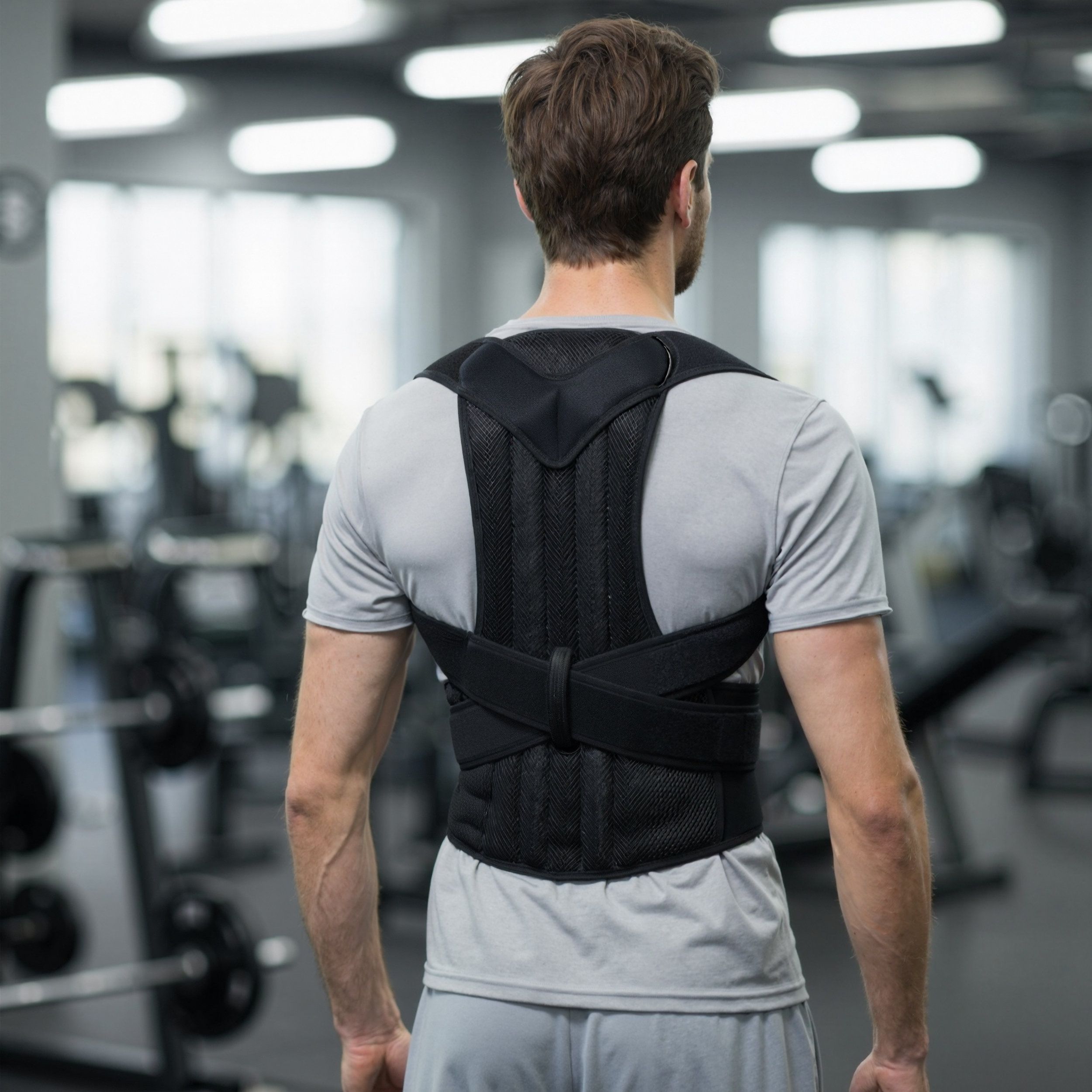BODYLIFE Correcteur de Posture Dos & Épaules – Maintien Dorsal Réglable et Respirant - Taille L-XL