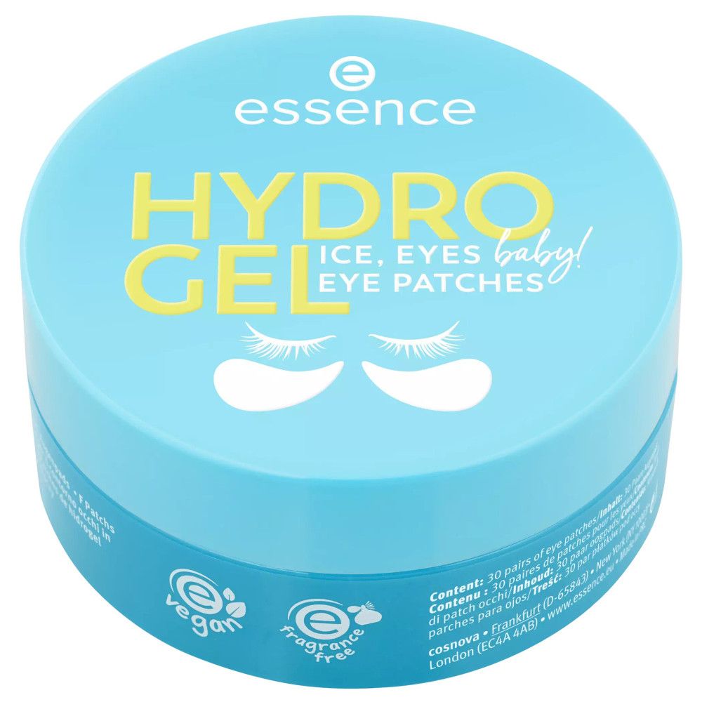essence HYDRO GEL eye patches ICE, EYES, baby!