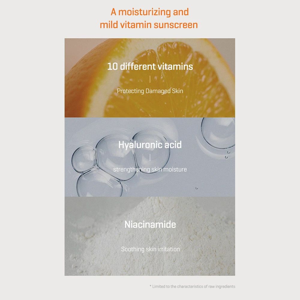 SOME BY MI V10 Hyal Sunscreen SPF50+ – Crème Solaire Visage Hydratante